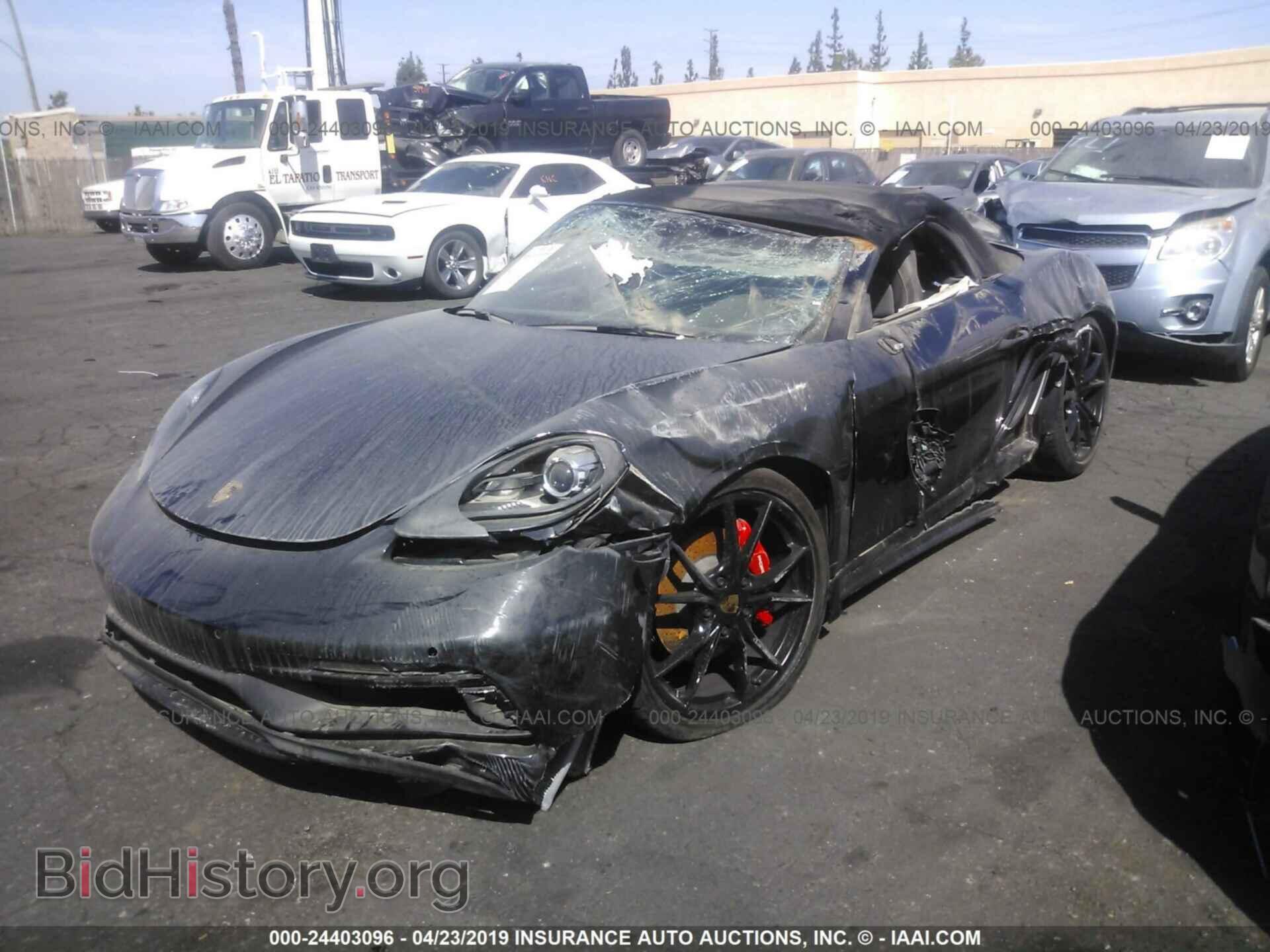 2018 PORSCHE BOXSTER - VIN: WP0CB2A81JS229266 - Photo 2