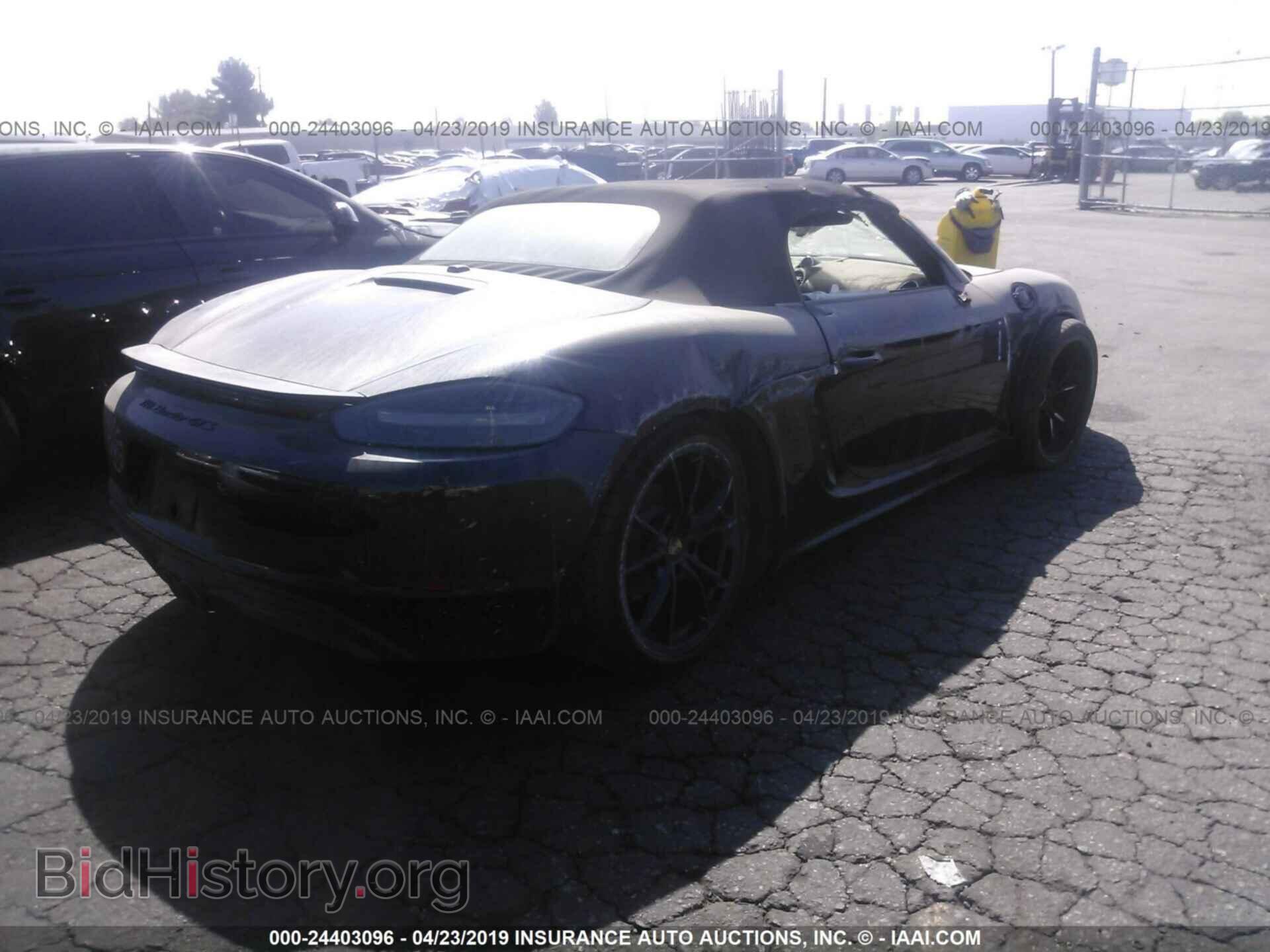 2018 PORSCHE BOXSTER - VIN: WP0CB2A81JS229266 - Photo 4