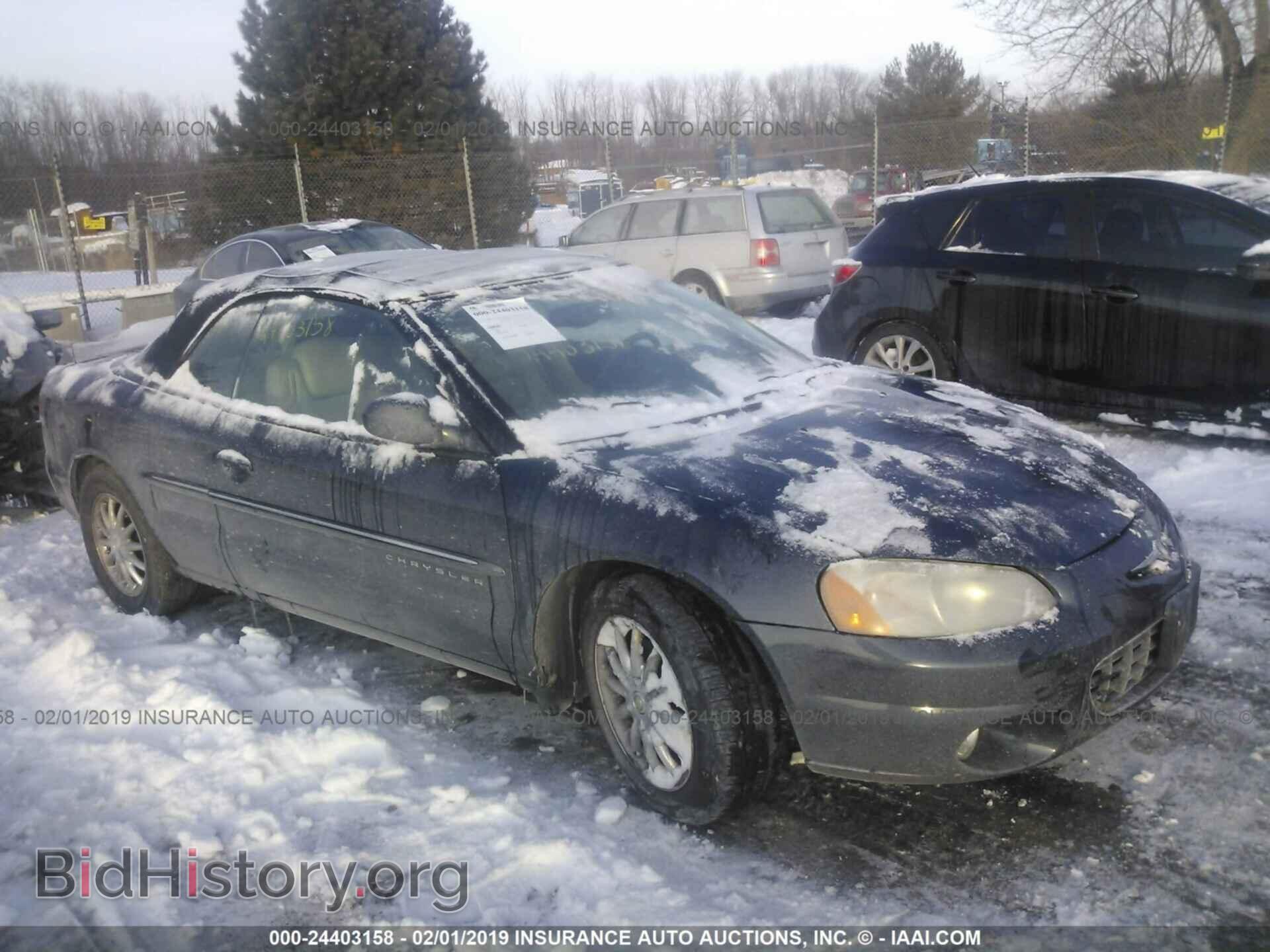 Photo 1C3EL65U31N663275 - CHRYSLER SEBRING 2001