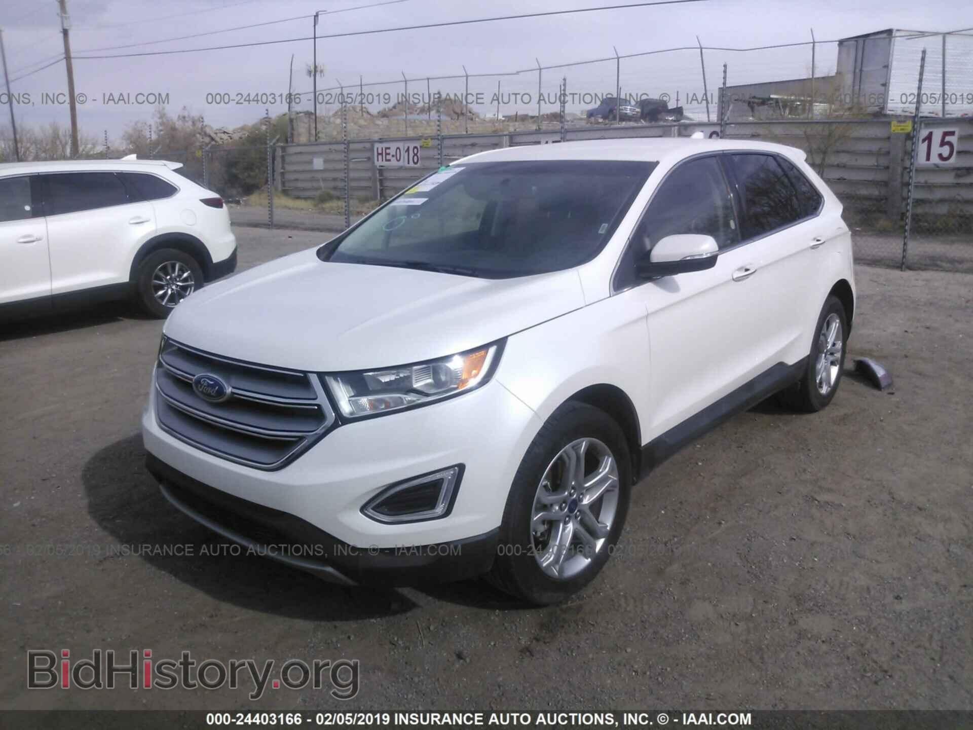 2018 FORD EDGE - VIN: 2FMPK3K94JBB44281 - Фото 2