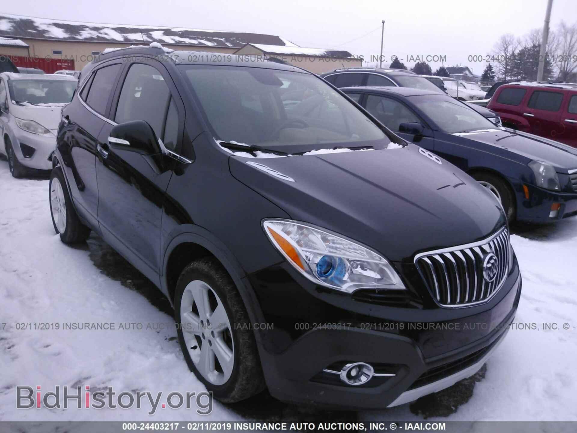 Фотография KL4CJGSB4FB116438 - BUICK ENCORE 2015
