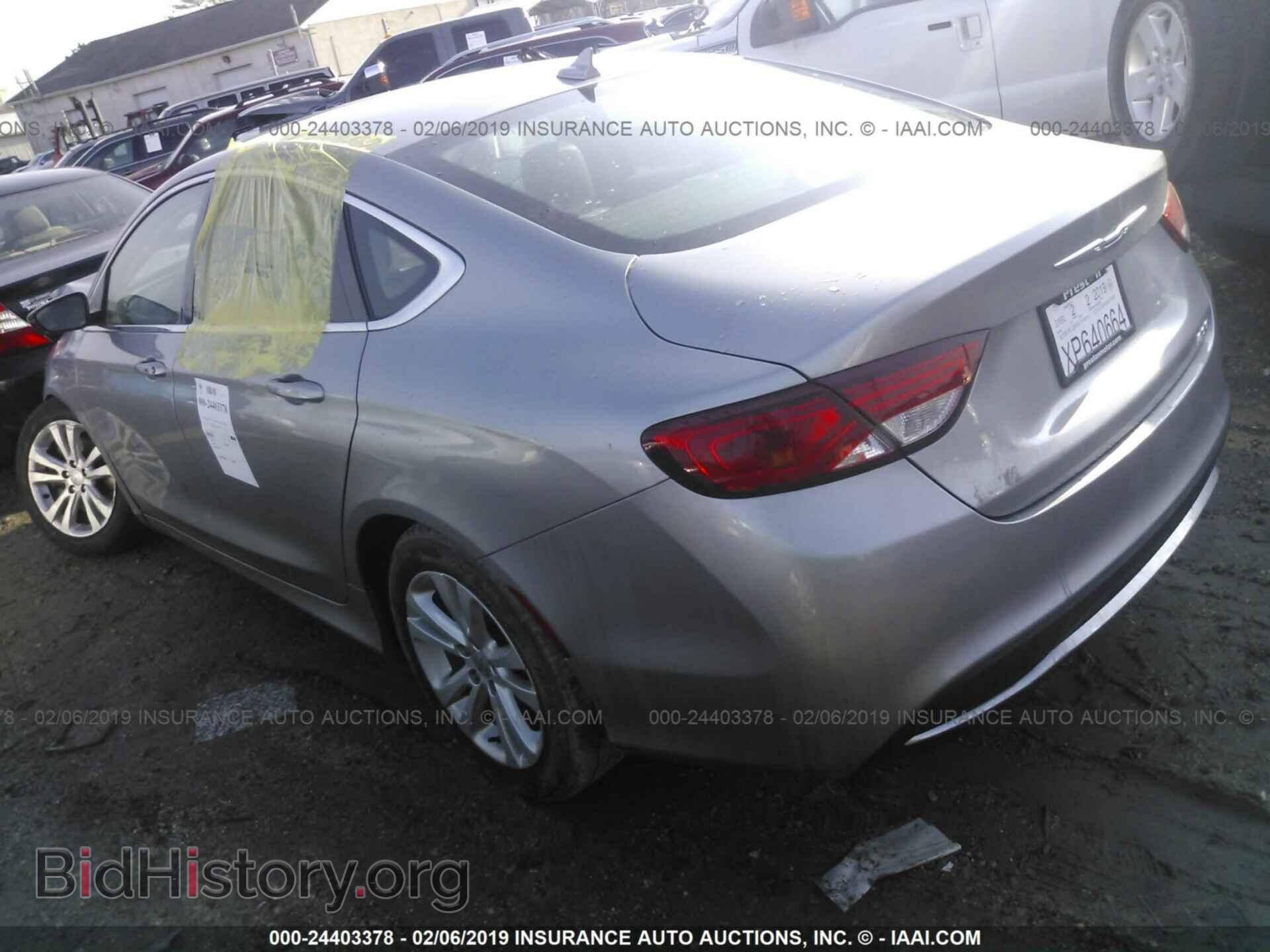 2016 CHRYSLER 200 - VIN: 1C3CCCAB6GN178387 - Фото 3