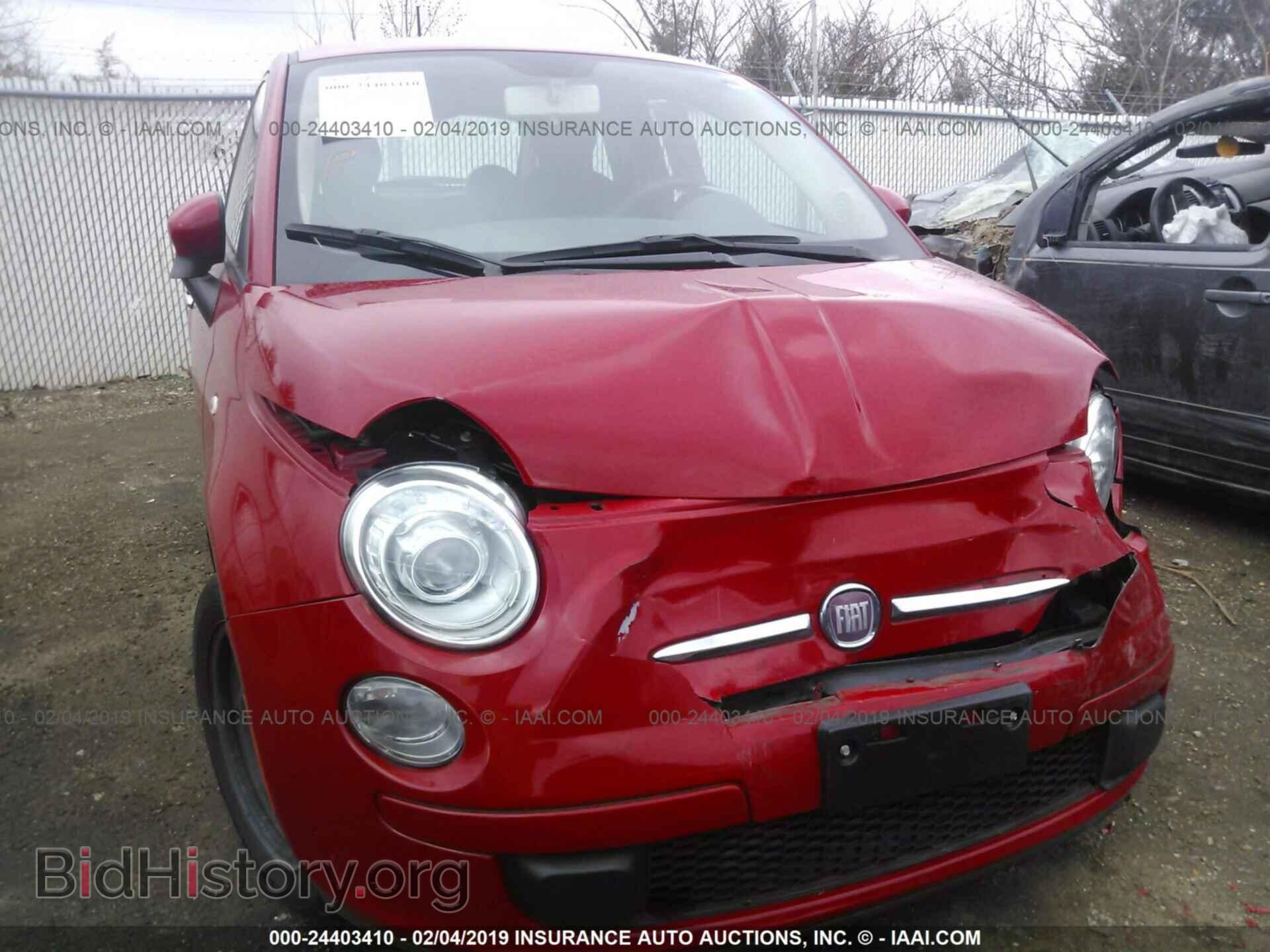 2012 FIAT 500 - VIN: 3C3CFFAR3CT383598 - Фото 6
