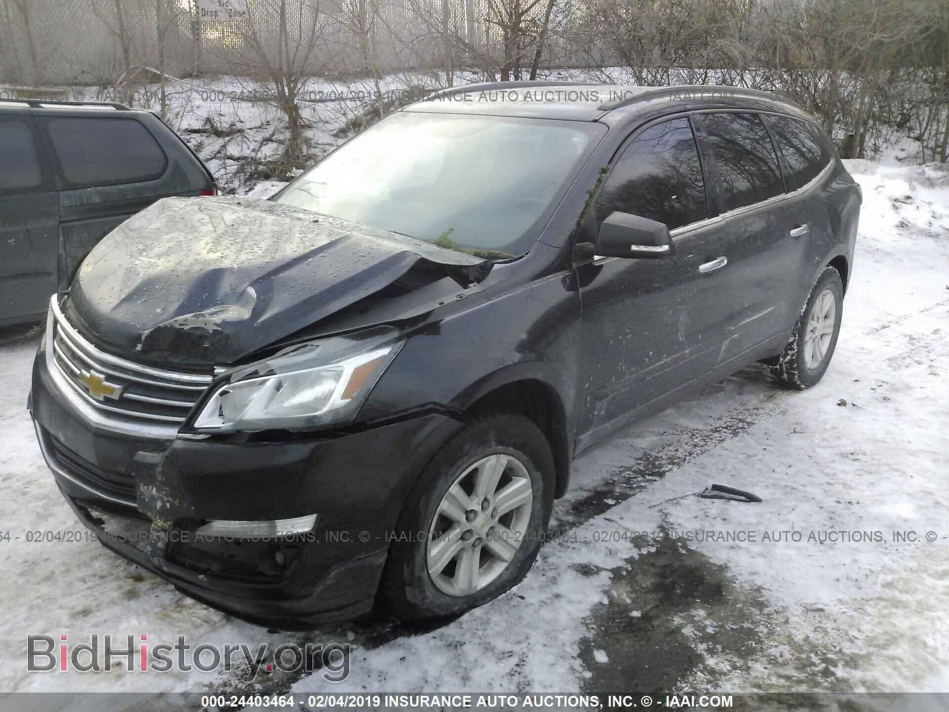 2014 CHEVROLET TRAVERSE - VIN: 1GNKRHKD8EJ285309 - Фото 2