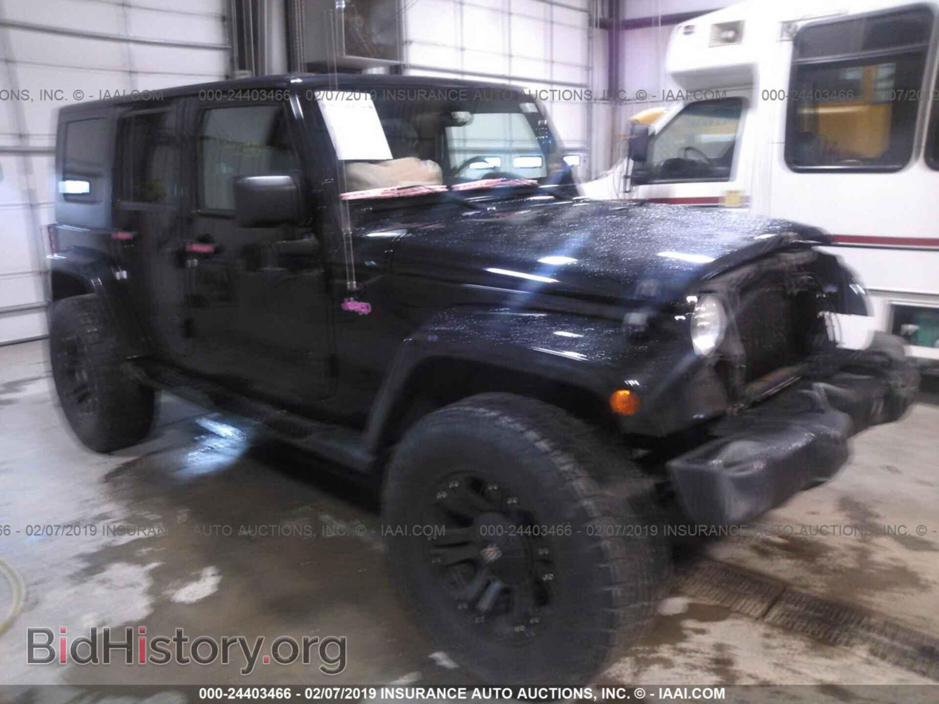 Photo 1J4GA59129L778570 - JEEP WRANGLER UNLIMITE 2009