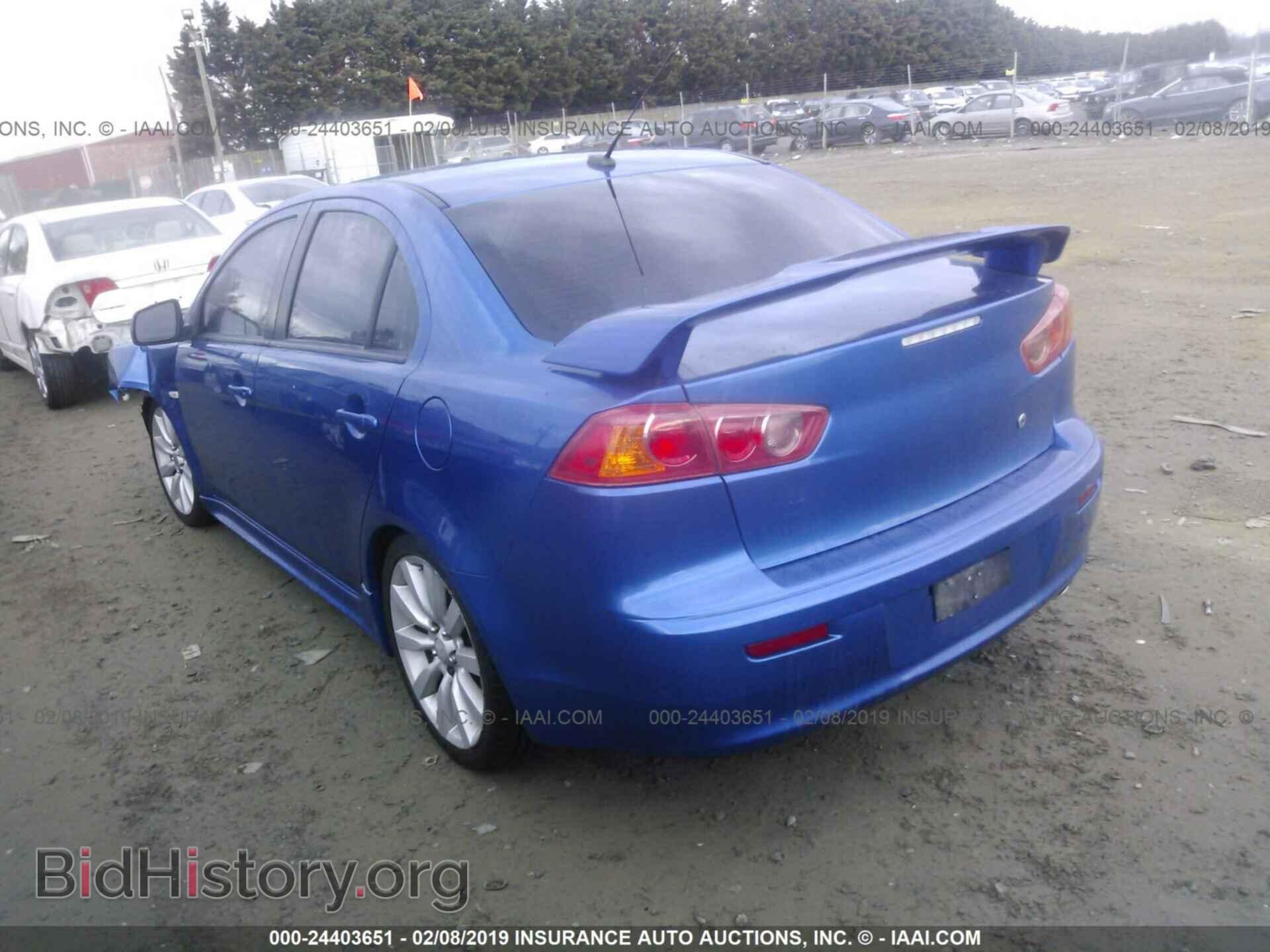 2009 MITSUBISHI LANCER - VIN: JA3AU86W19U026985 - Фото 3