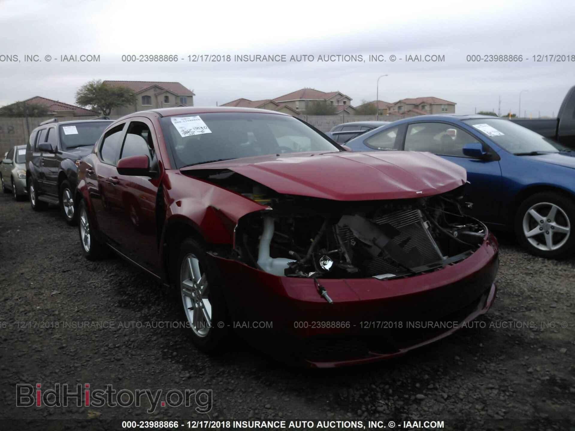 Фотография 1B3BD1FB8BN526525 - DODGE AVENGER 2011