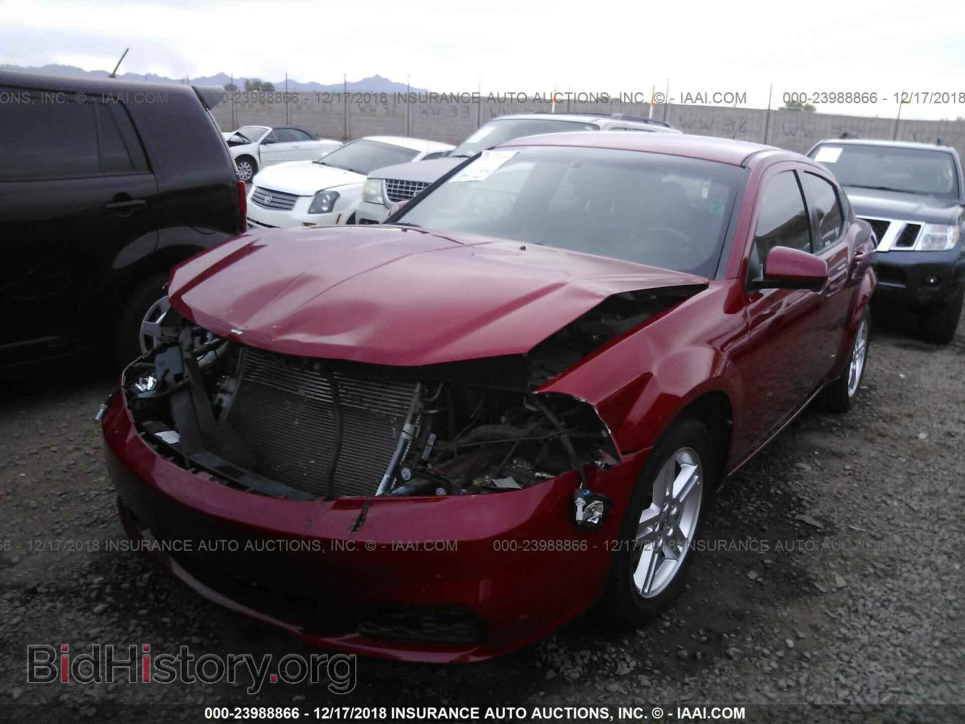 2011 DODGE AVENGER - VIN: 1B3BD1FB8BN526525 - Фото 2