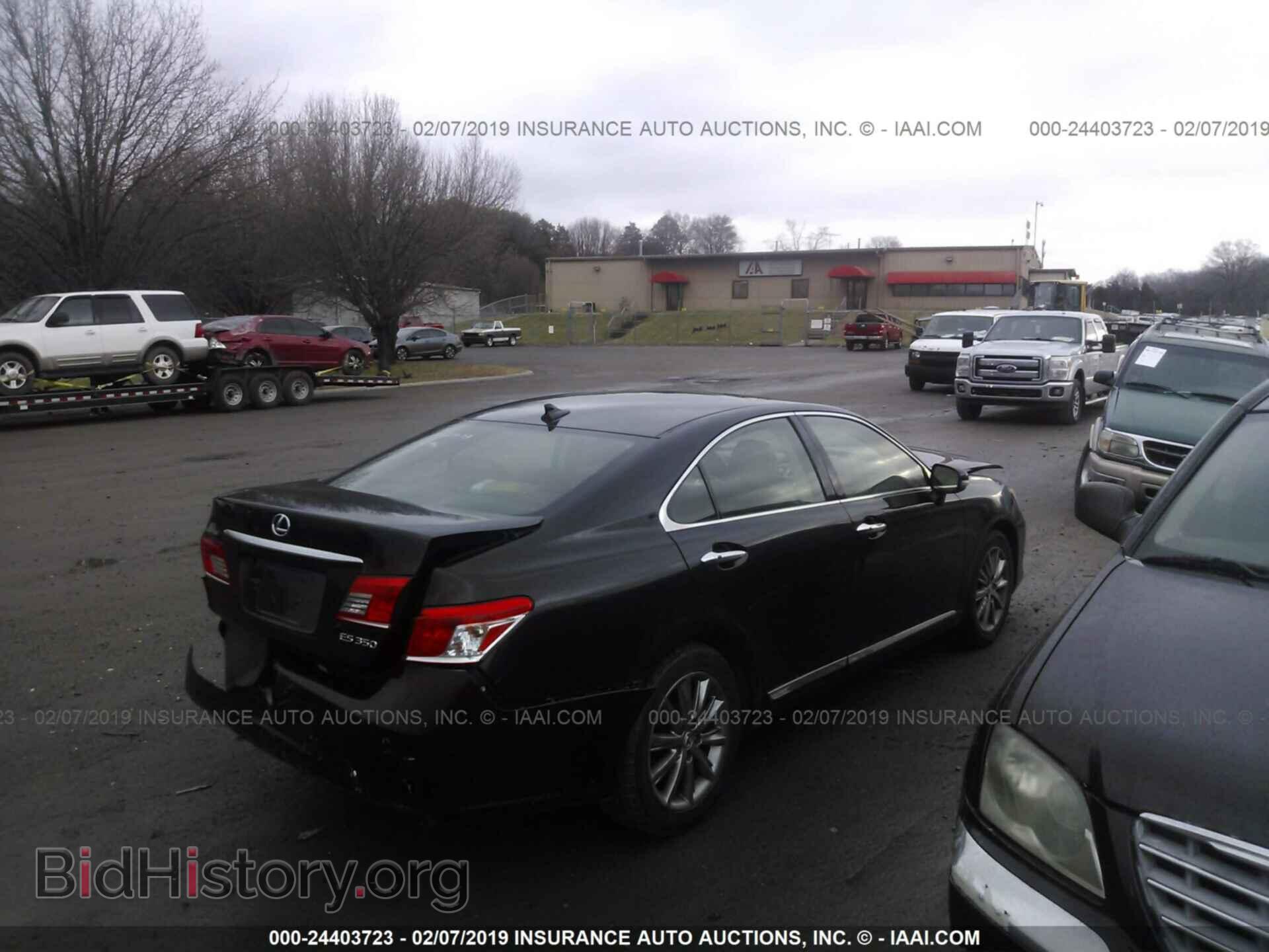 2012 LEXUS ES - VIN: JTHBK1EGXC2480375 - Фото 4