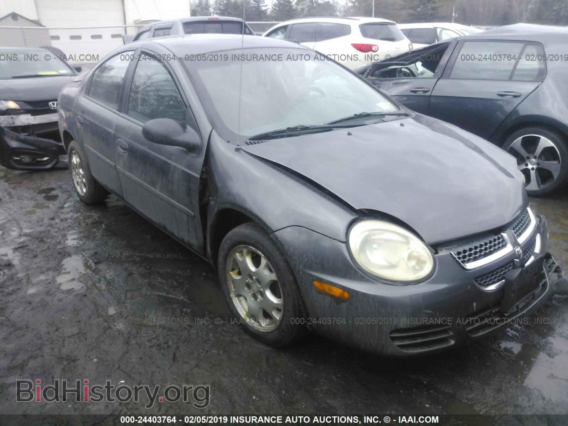 Фотография 1B3ES56C54D546338 - DODGE NEON 2004
