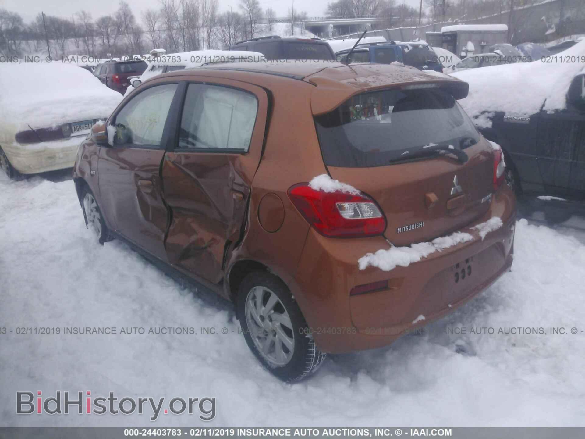 2017 MITSUBISHI MIRAGE - VIN: ML32A4HJ1HH016850 - Фото 3