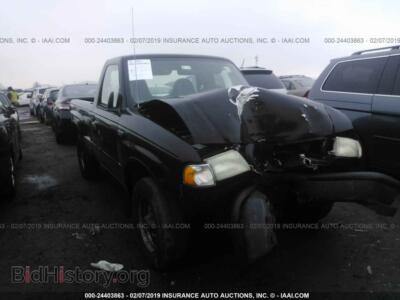 2000 Mazda B2500, черный — VIN 4F4YR12C5YTM07948, IAAI