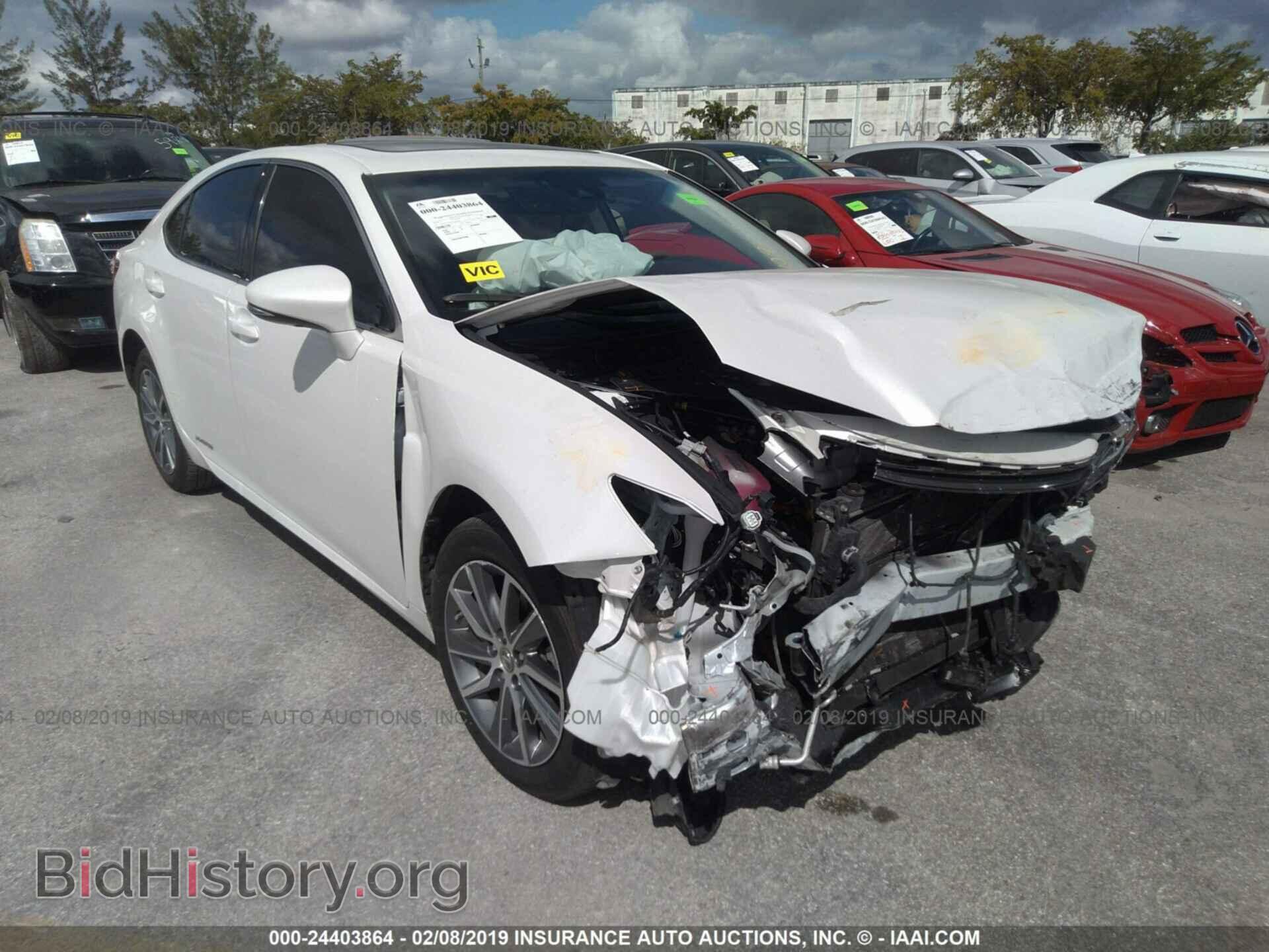 Photo JTHBW1GGXG2109059 - LEXUS ES 2016