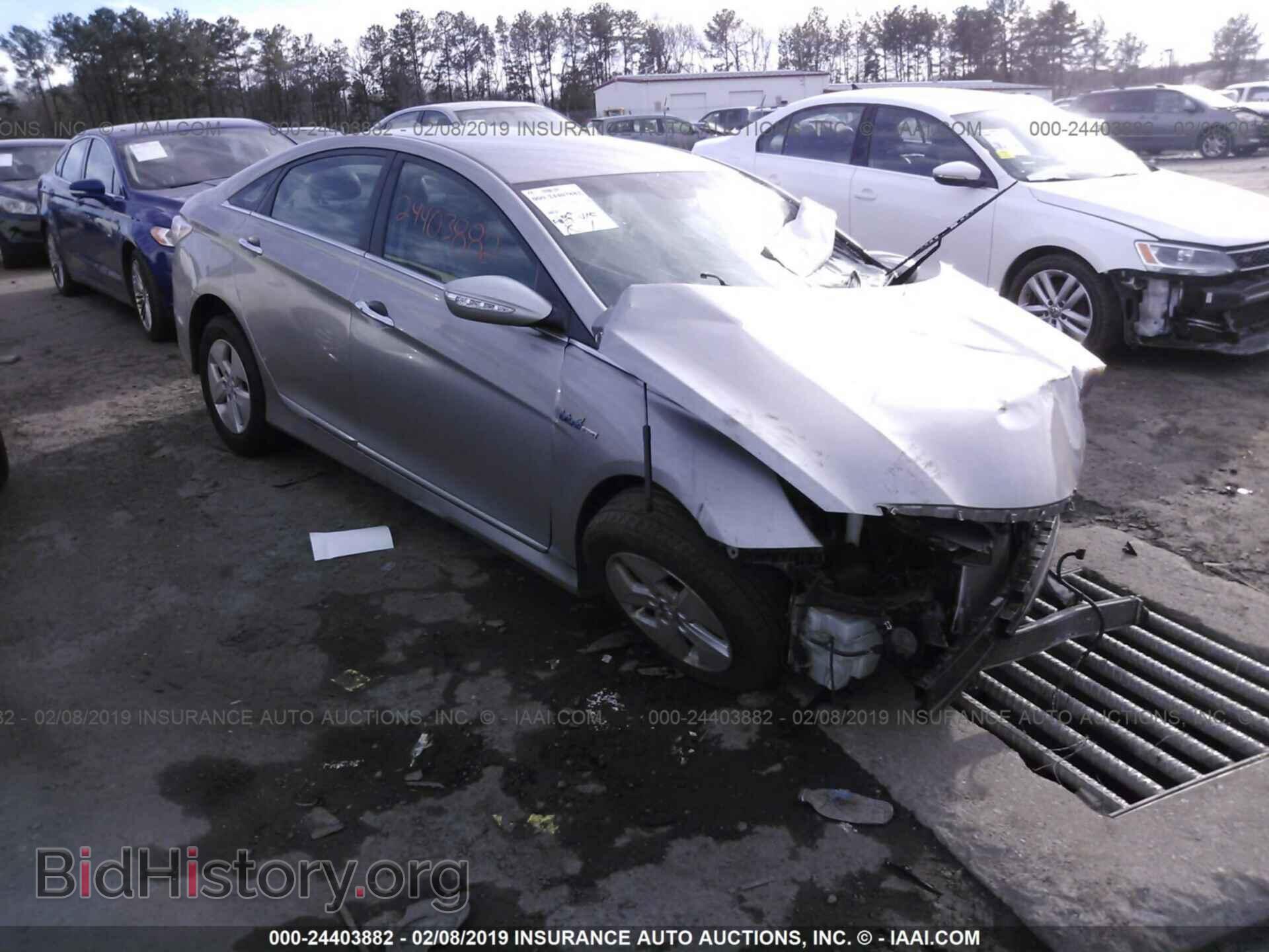 Фотография KMHEC4A43CA028309 - HYUNDAI SONATA 2012