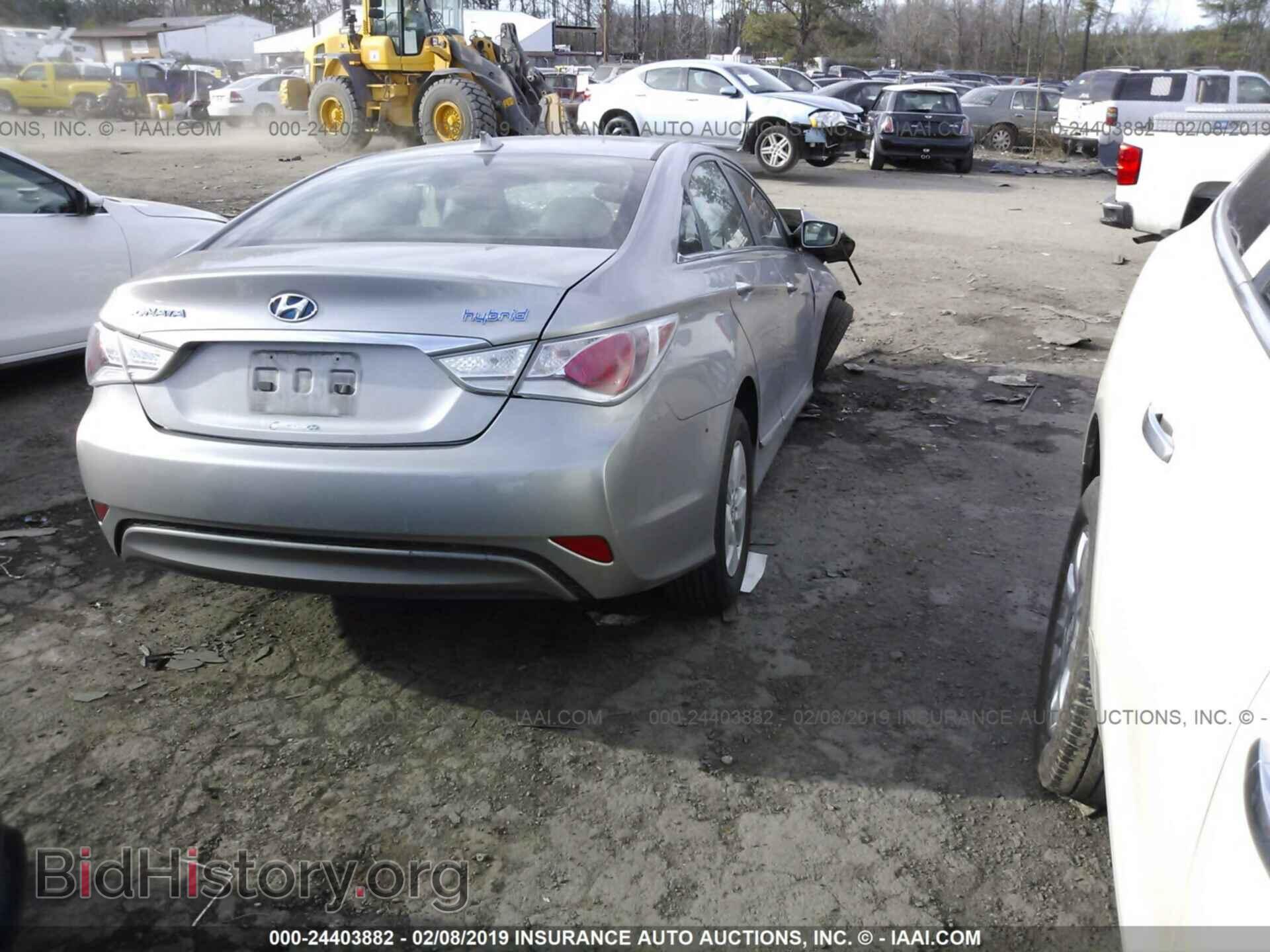 2012 HYUNDAI SONATA - VIN: KMHEC4A43CA028309 - Фото 4