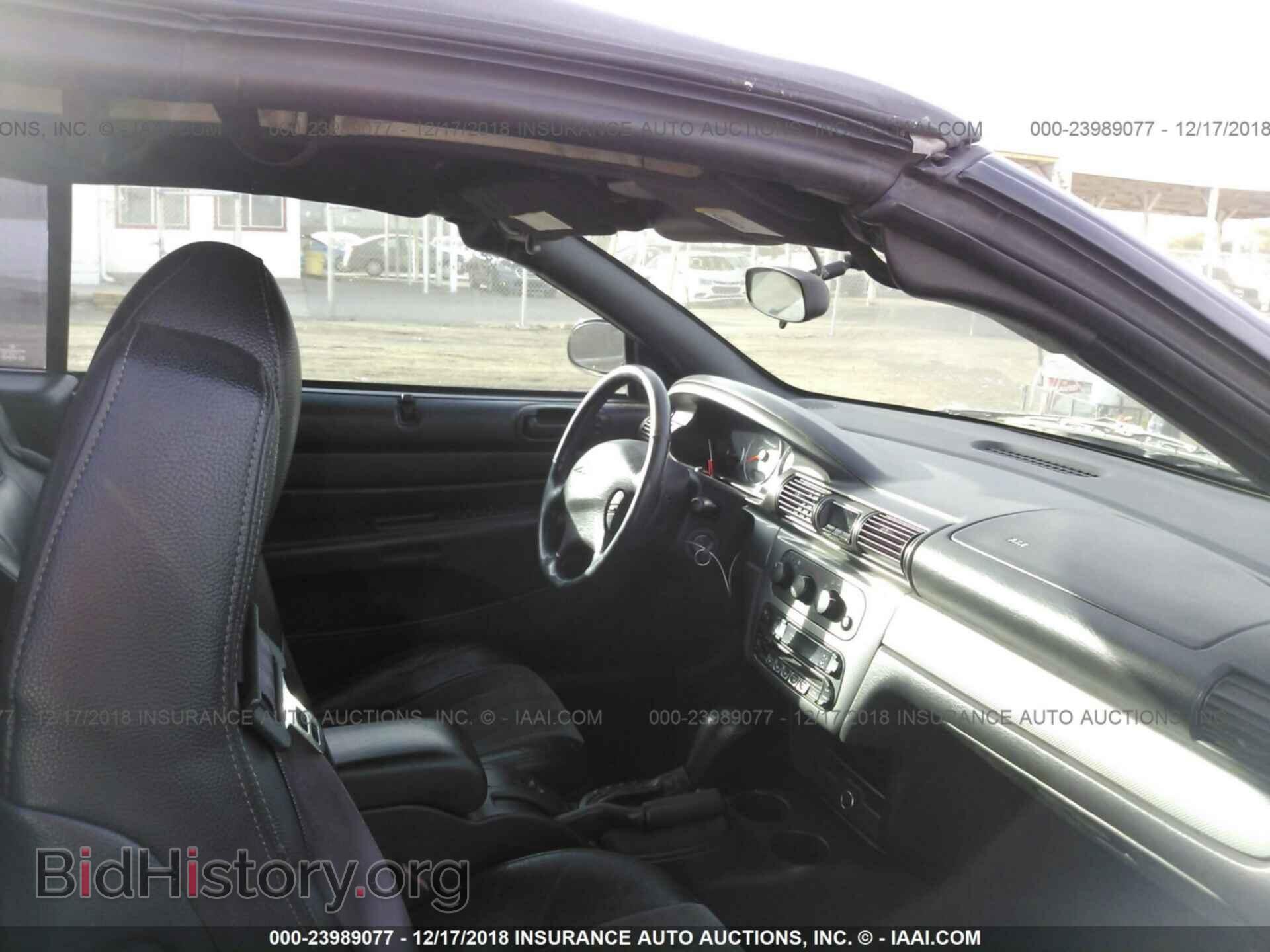 2004 CHRYSLER SEBRING - VIN: 1C3EL55R94N276871 - Photo 5
