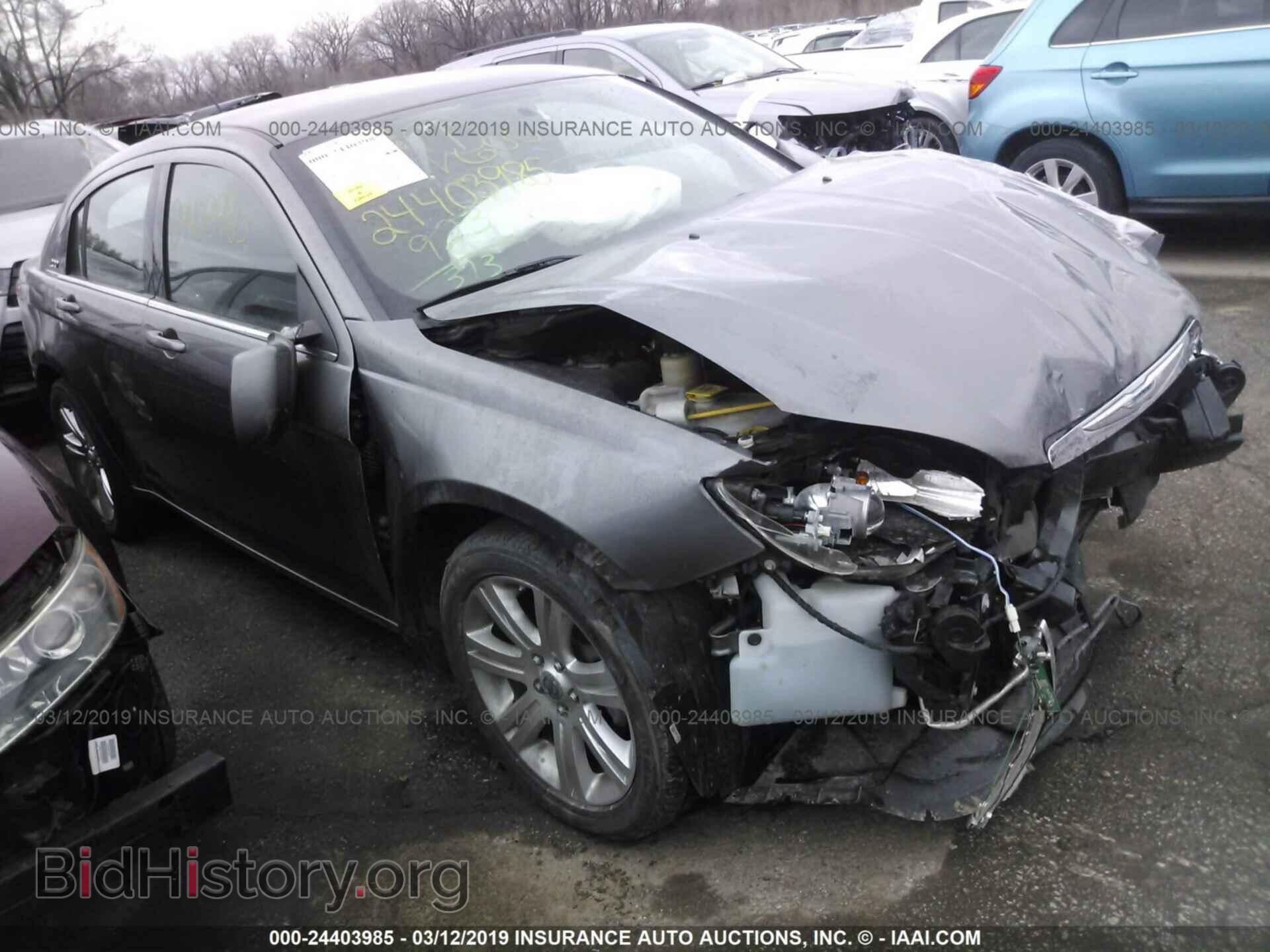 Фотография 1C3CCBBB9CN172649 - CHRYSLER 200 2012