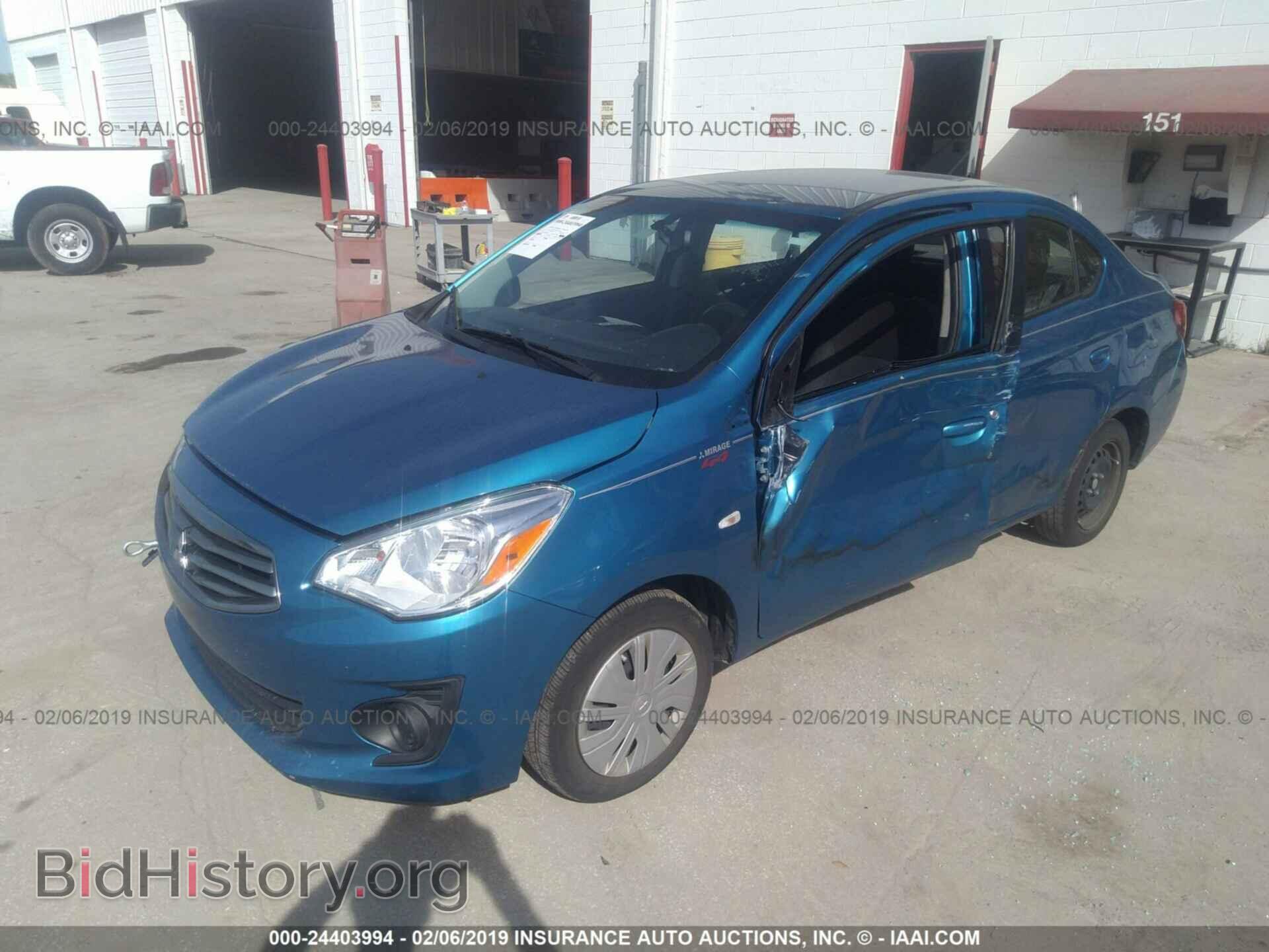 2017 MITSUBISHI MIRAGE - VIN: ML32F3FJ2HHF10314 - Фото 2