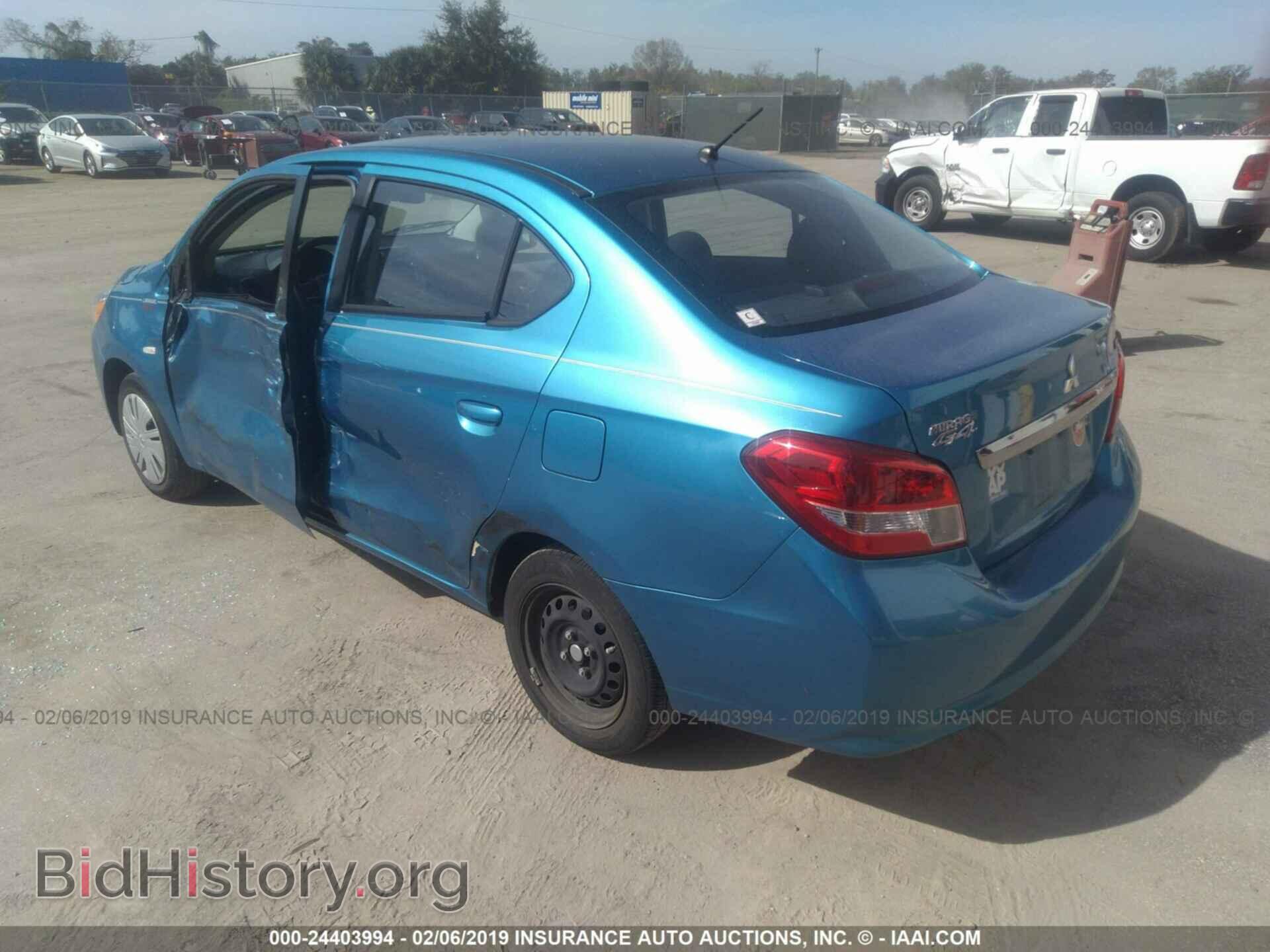 2017 MITSUBISHI MIRAGE - VIN: ML32F3FJ2HHF10314 - Фото 3