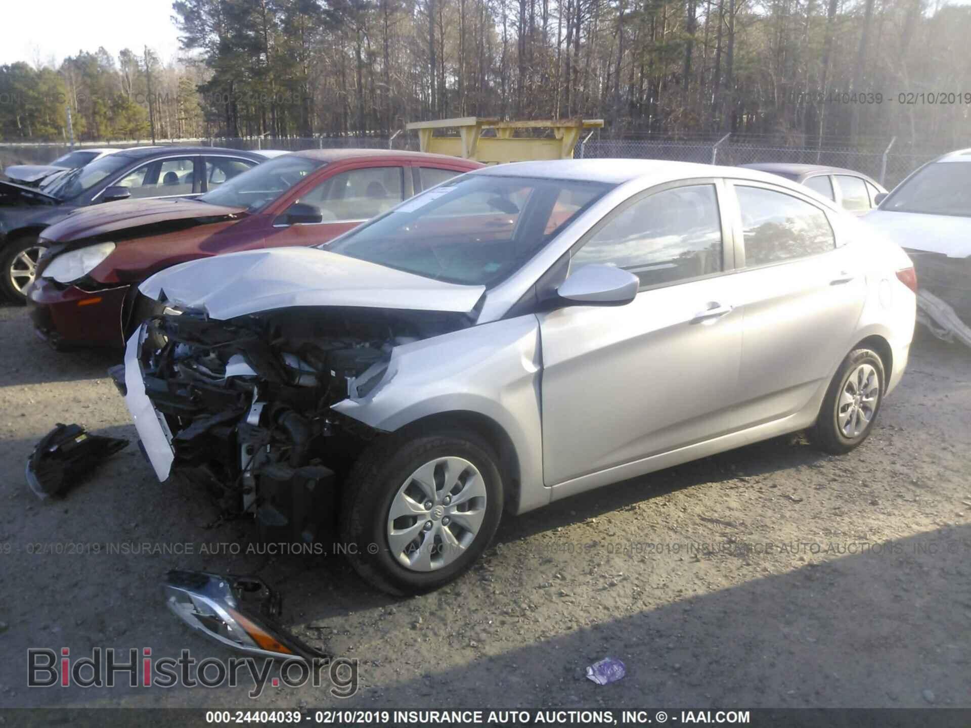 2016 HYUNDAI ACCENT - VIN: KMHCT4AE7GU128174 - Фото 2