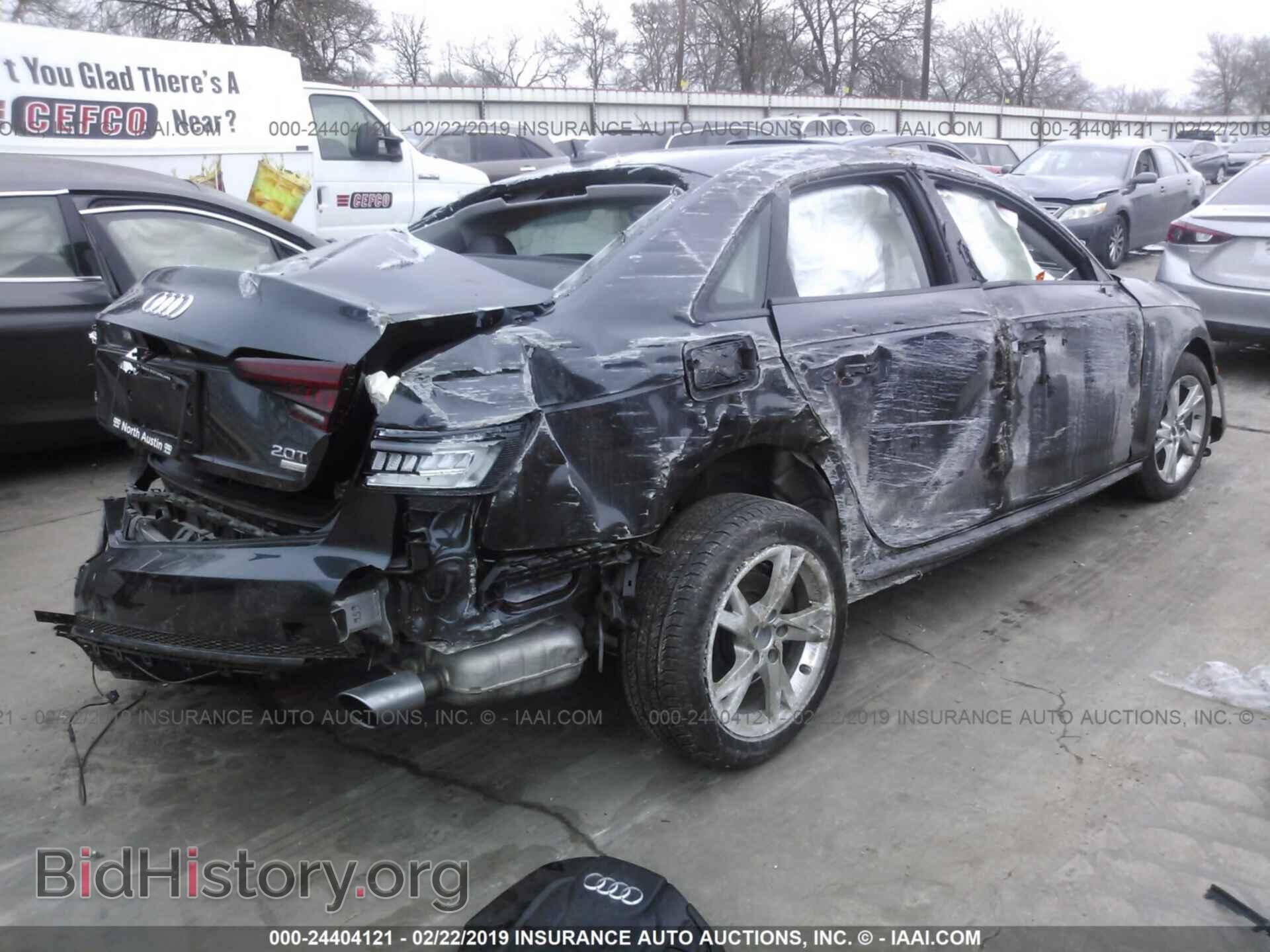 2018 AUDI A4 - VIN: WAUKMAF46JA172975 - Фото 4