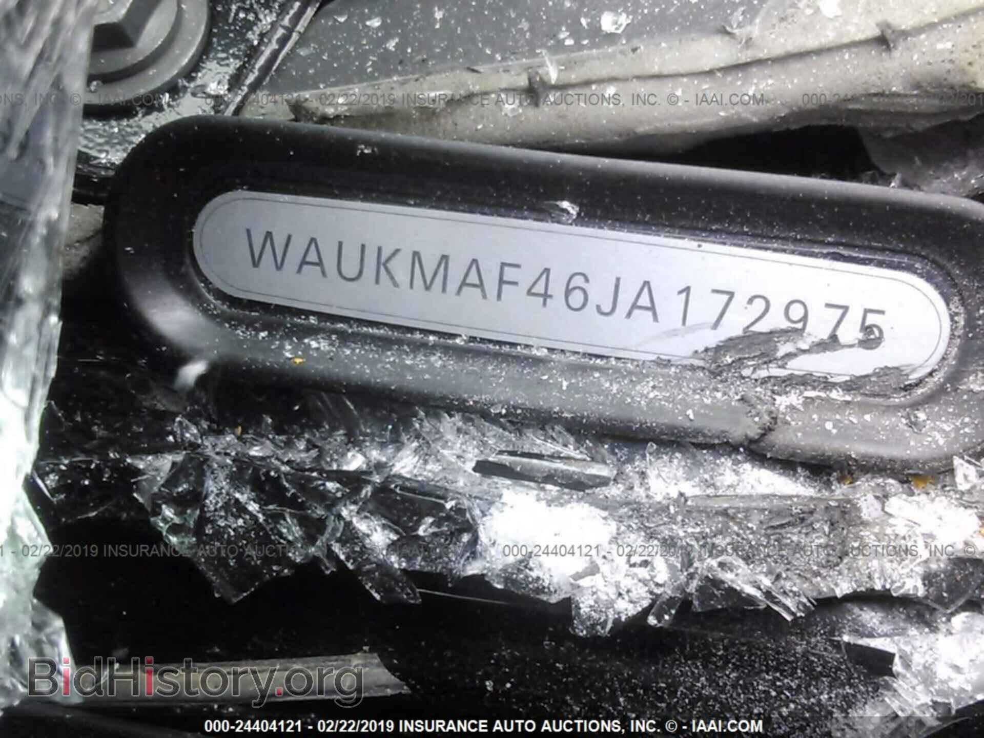 2018 AUDI A4 - VIN: WAUKMAF46JA172975 - Фото 9