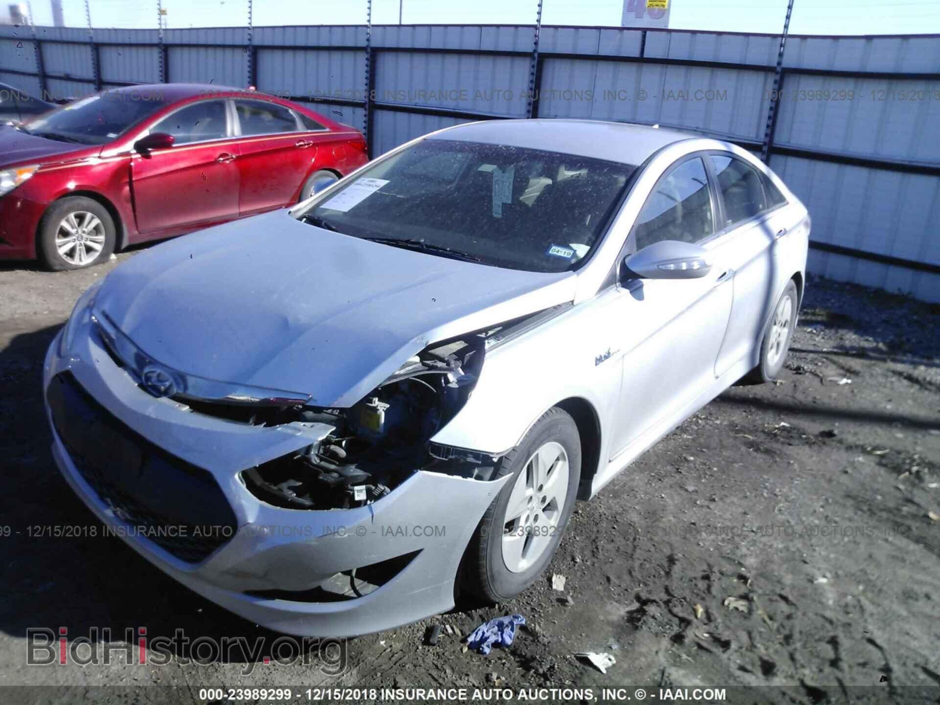 2012 HYUNDAI SONATA - VIN: KMHEC4A44CA039657 - Фото 2