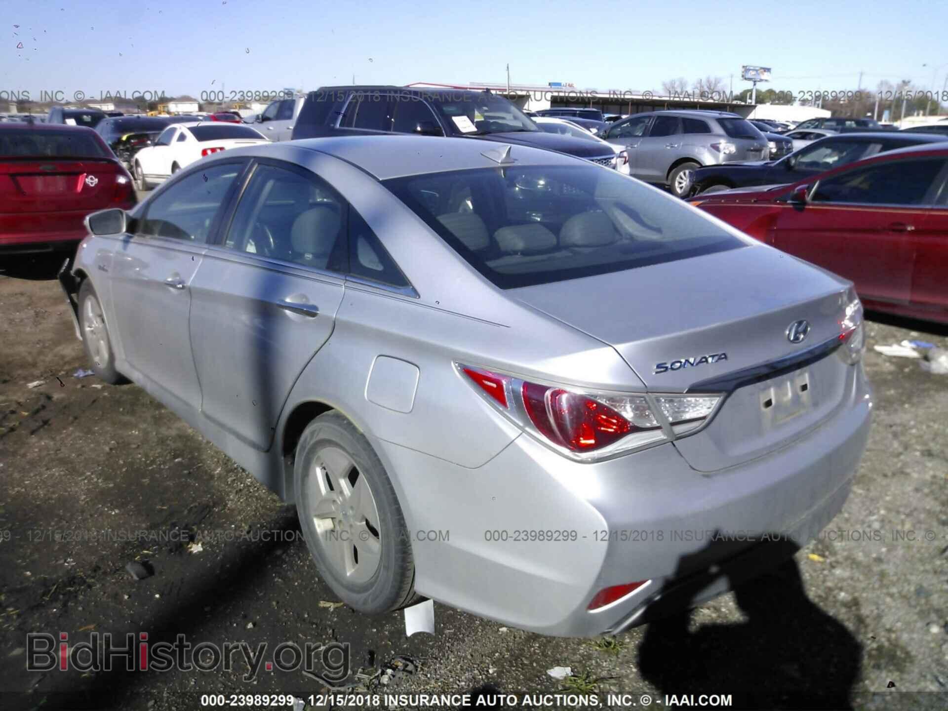 2012 HYUNDAI SONATA - VIN: KMHEC4A44CA039657 - Фото 3