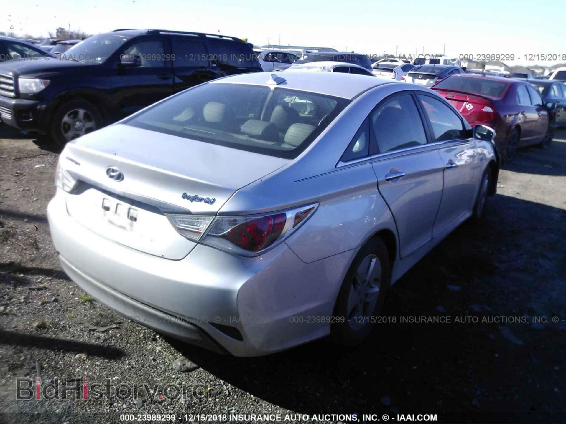 2012 HYUNDAI SONATA - VIN: KMHEC4A44CA039657 - Фото 4