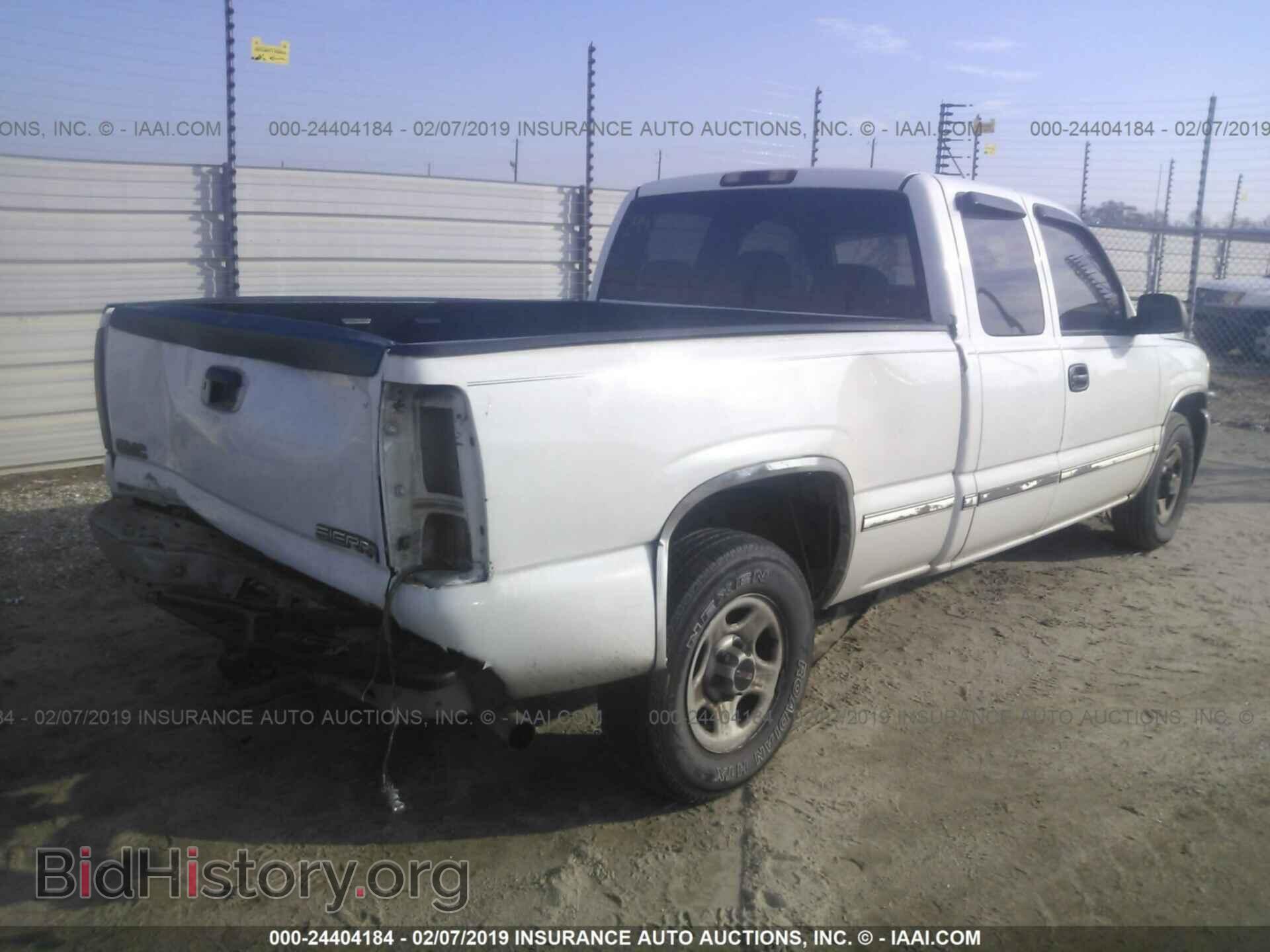 2001 GMC NEW SIERRA - VIN: 2GTEC19V511127155 - Фото 4