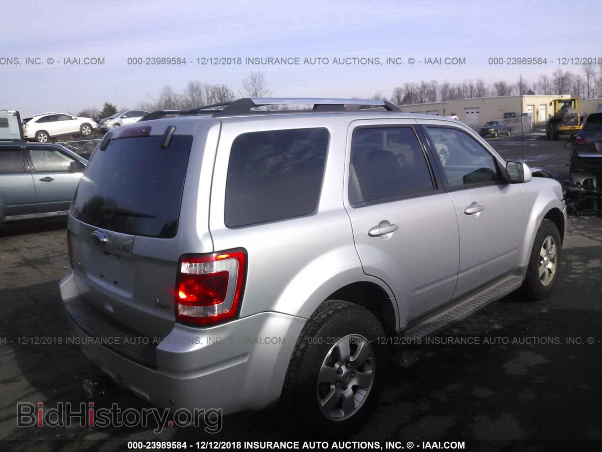 2011 FORD ESCAPE - VIN: 1FMCU9EG6BKA04634 - Фото 4