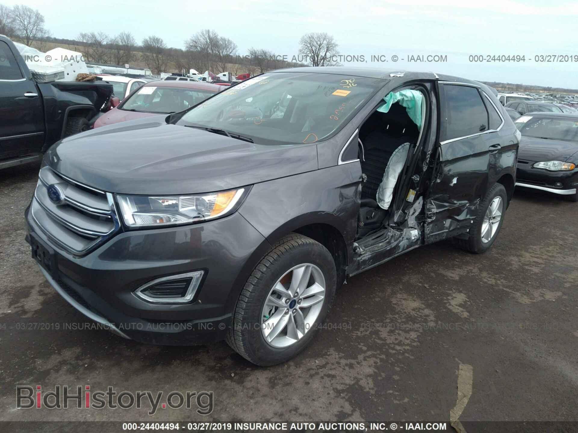 2017 FORD EDGE - VIN: 2FMPK4J88HBC63993 - Фото 2
