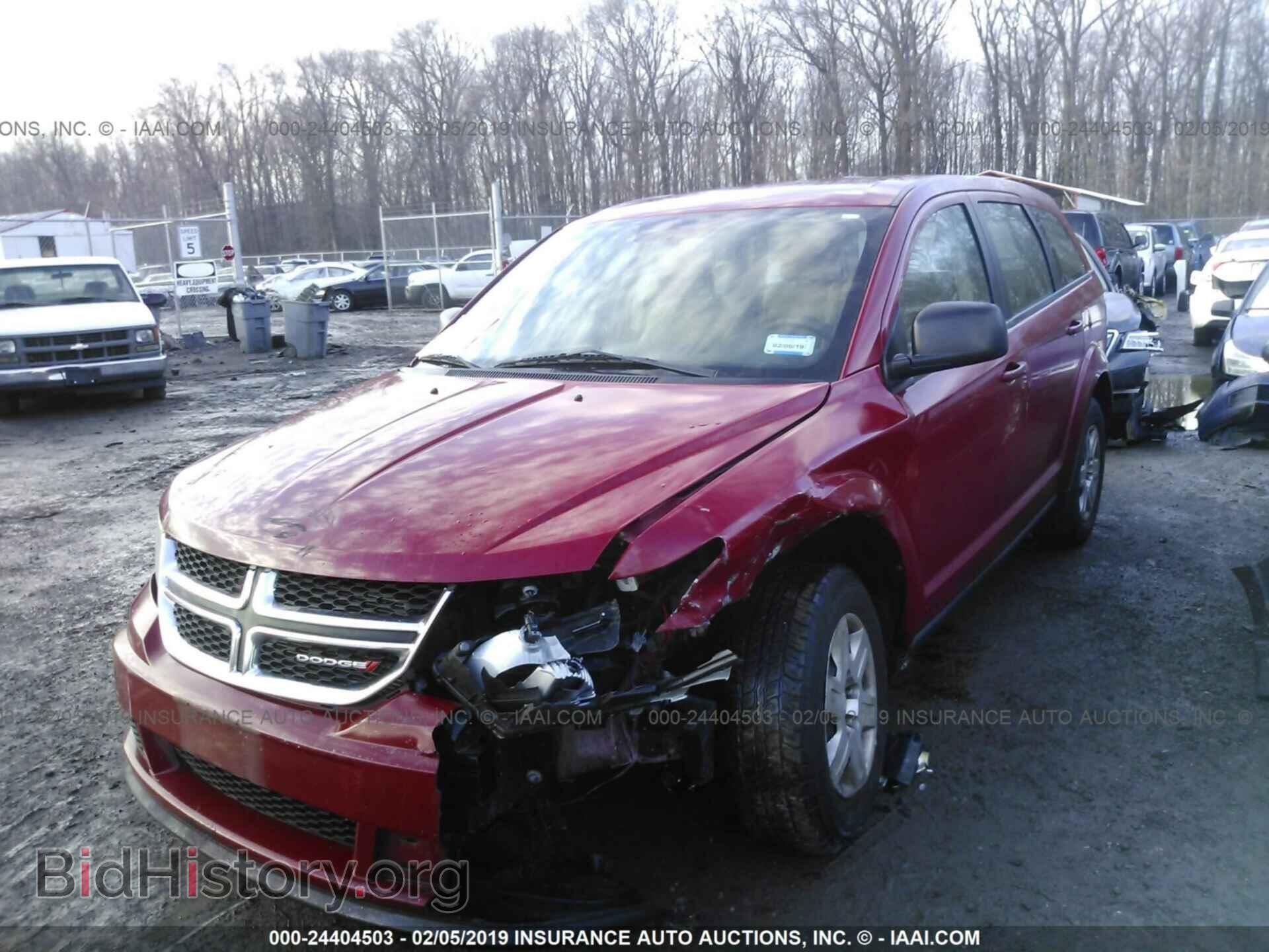 2012 DODGE JOURNEY - VIN: 3C4PDCAB4CT282591 - Фото 2