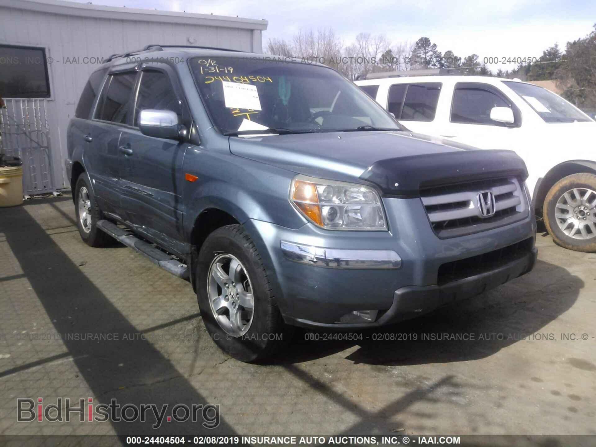Фотография 5FNYF28636B016158 - HONDA PILOT 2006