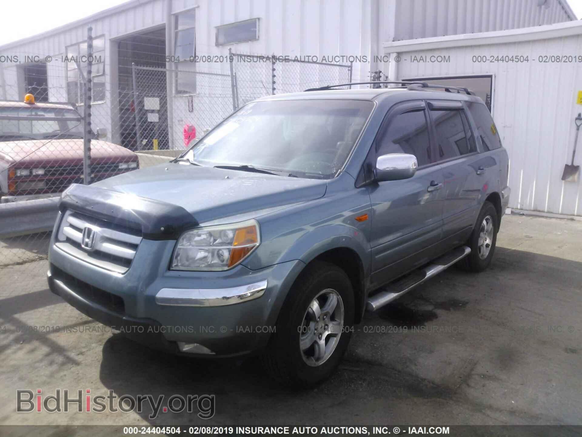 2006 HONDA PILOT - VIN: 5FNYF28636B016158 - Фото 2