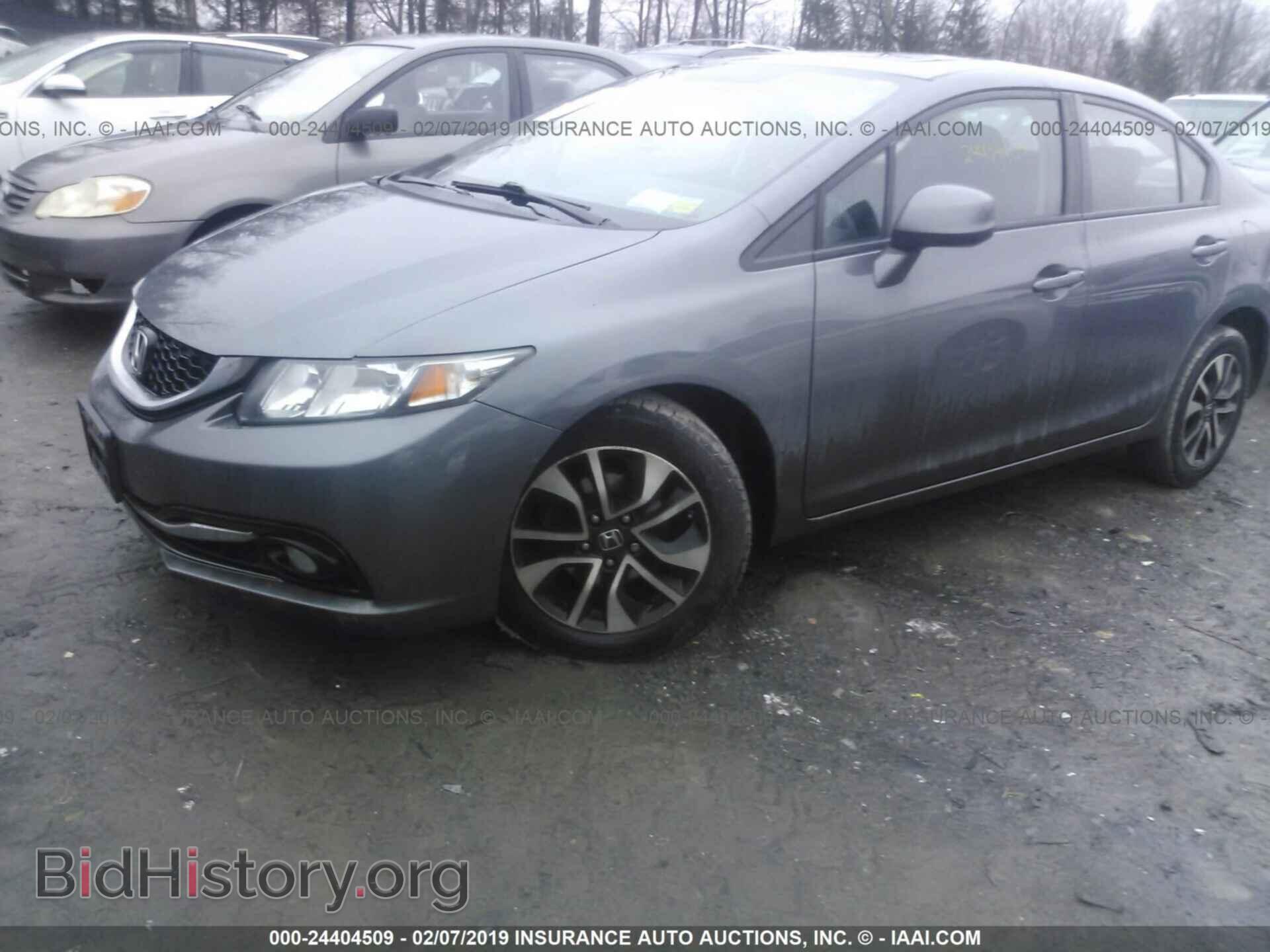 2013 HONDA CIVIC - VIN: 19XFB2F86DE244231 - Фото 2