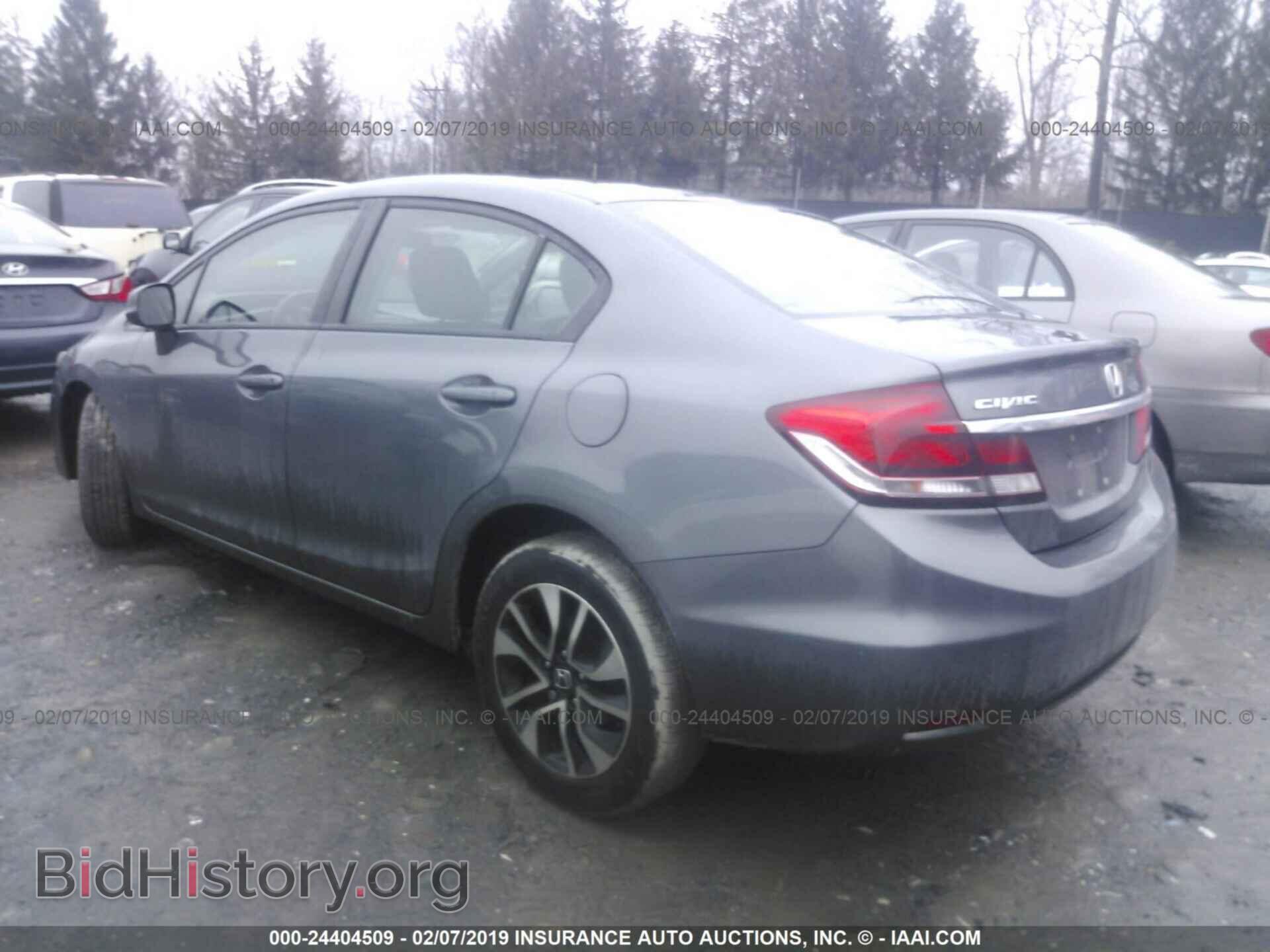 2013 HONDA CIVIC - VIN: 19XFB2F86DE244231 - Фото 3