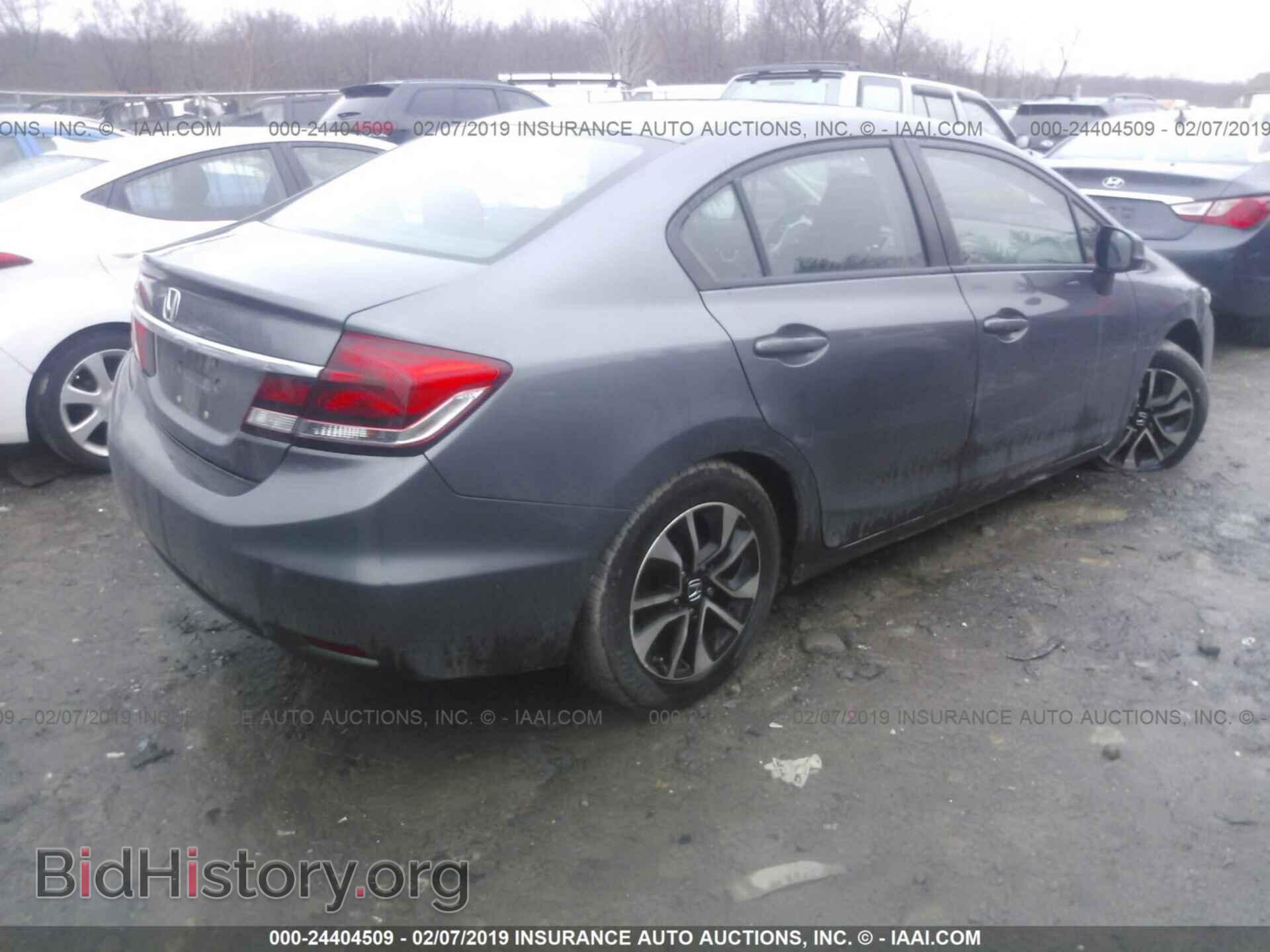 2013 HONDA CIVIC - VIN: 19XFB2F86DE244231 - Фото 4