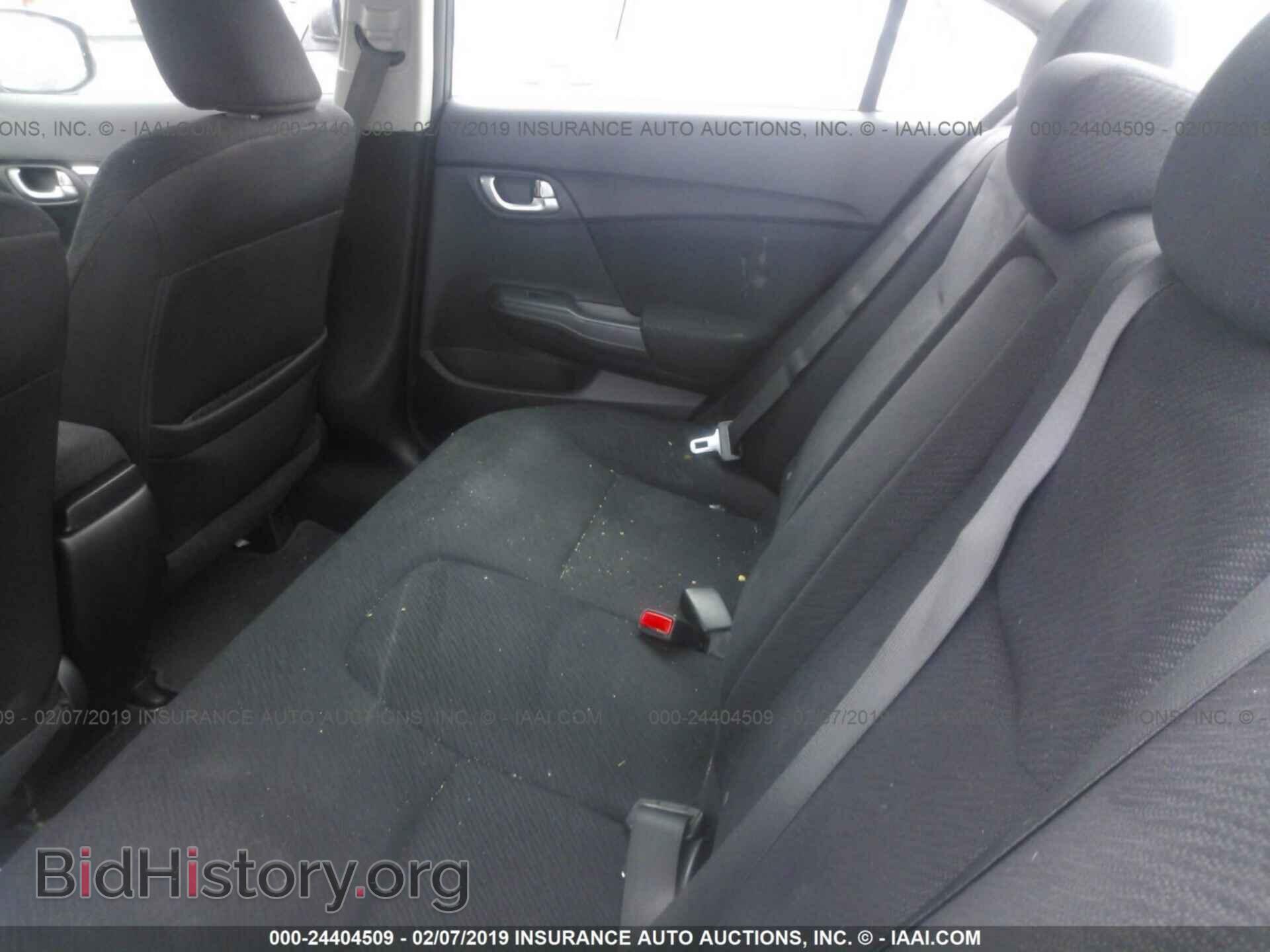 2013 HONDA CIVIC - VIN: 19XFB2F86DE244231 - Фото 8