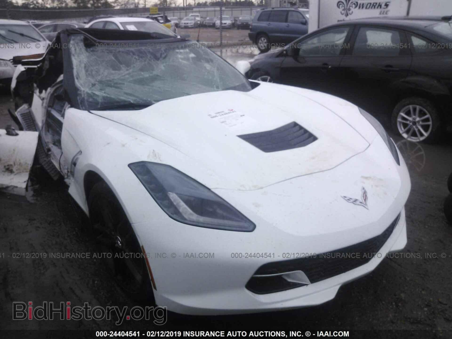 Photo 1G1YG2D74E5121666 - CHEVROLET CORVETTE 2014