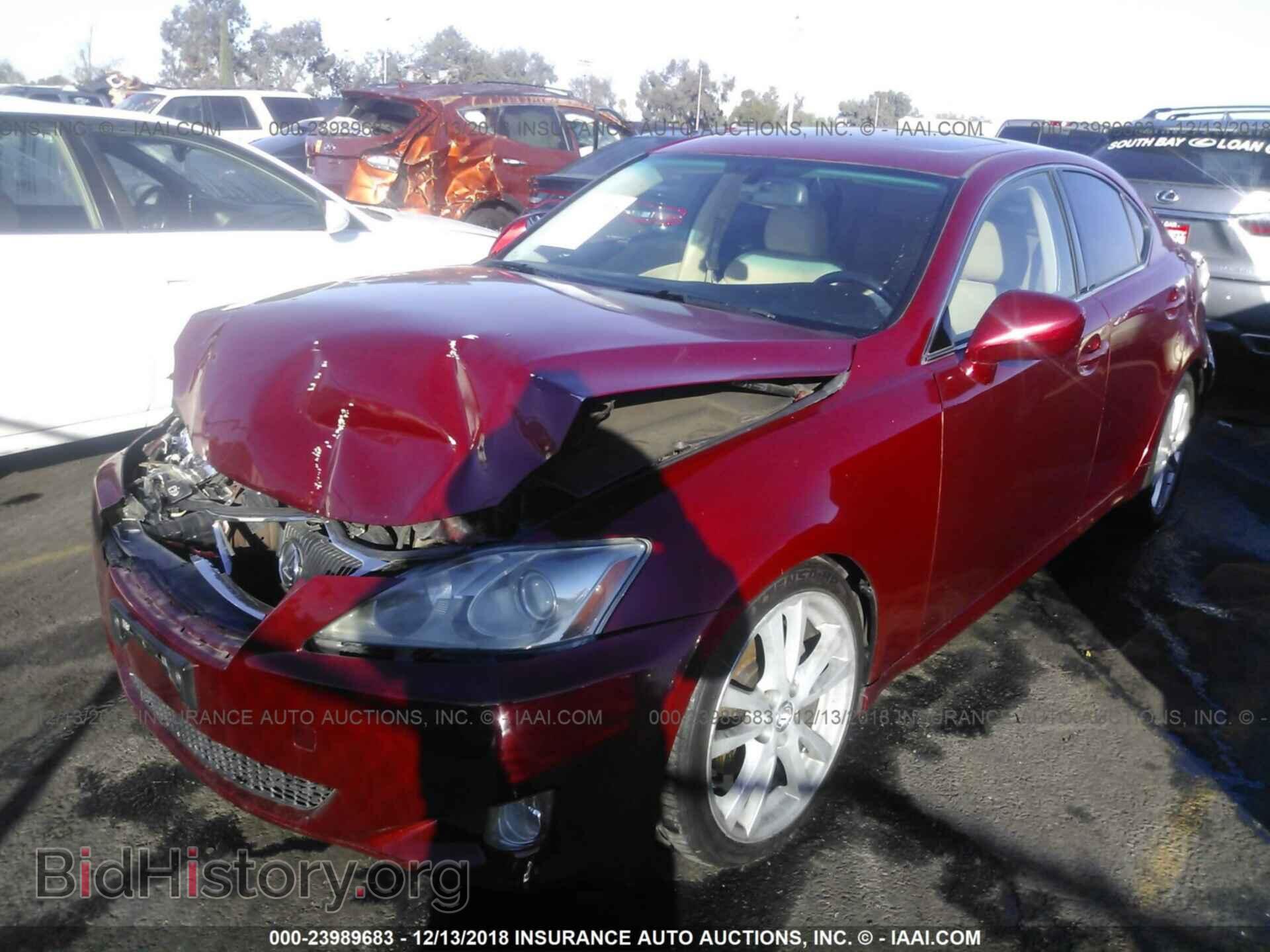 2008 LEXUS IS - VIN: JTHBK262582076044 - Photo 2