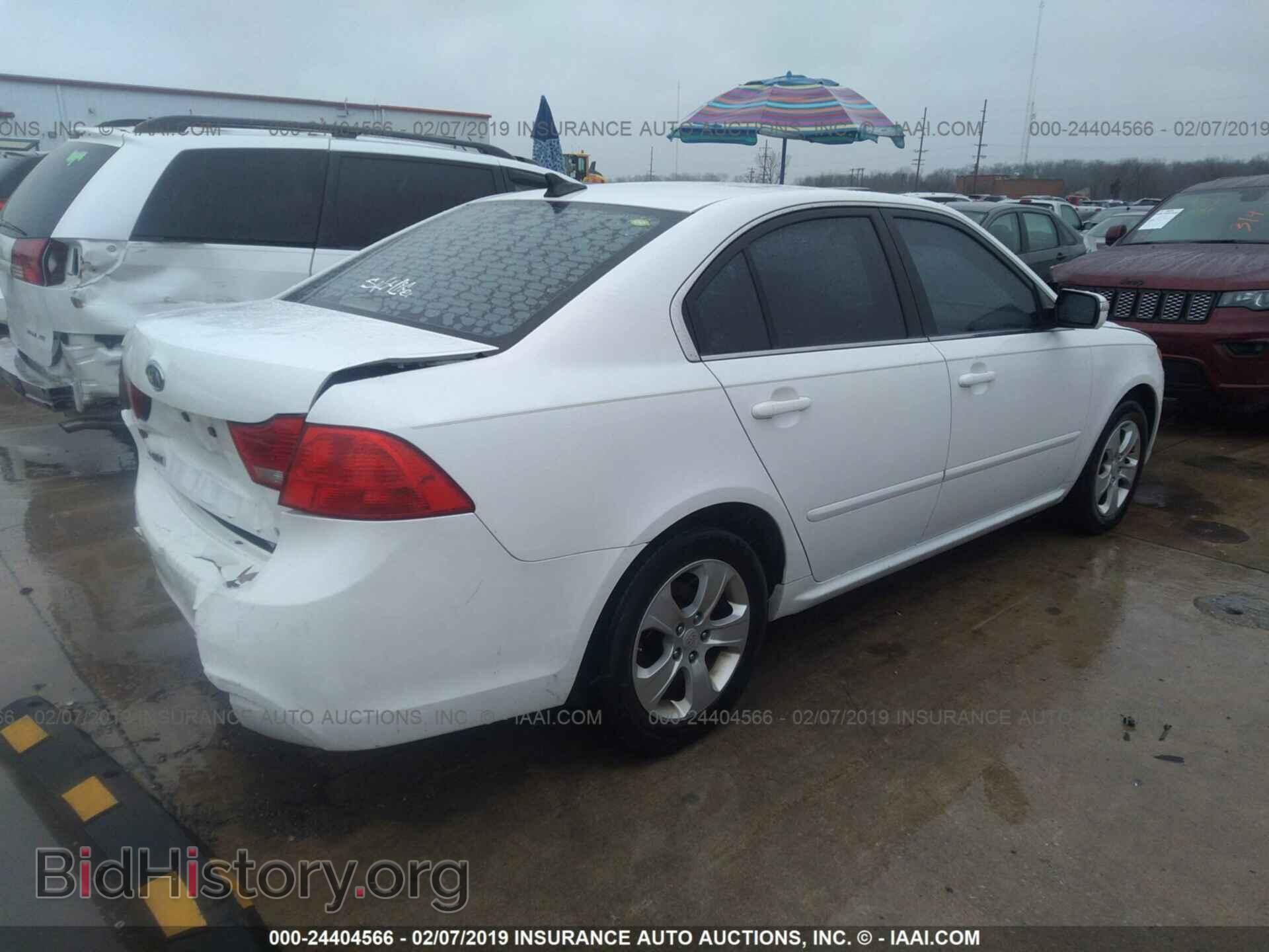 2009 KIA OPTIMA - VIN: KNAGE228295287790 - Фото 4