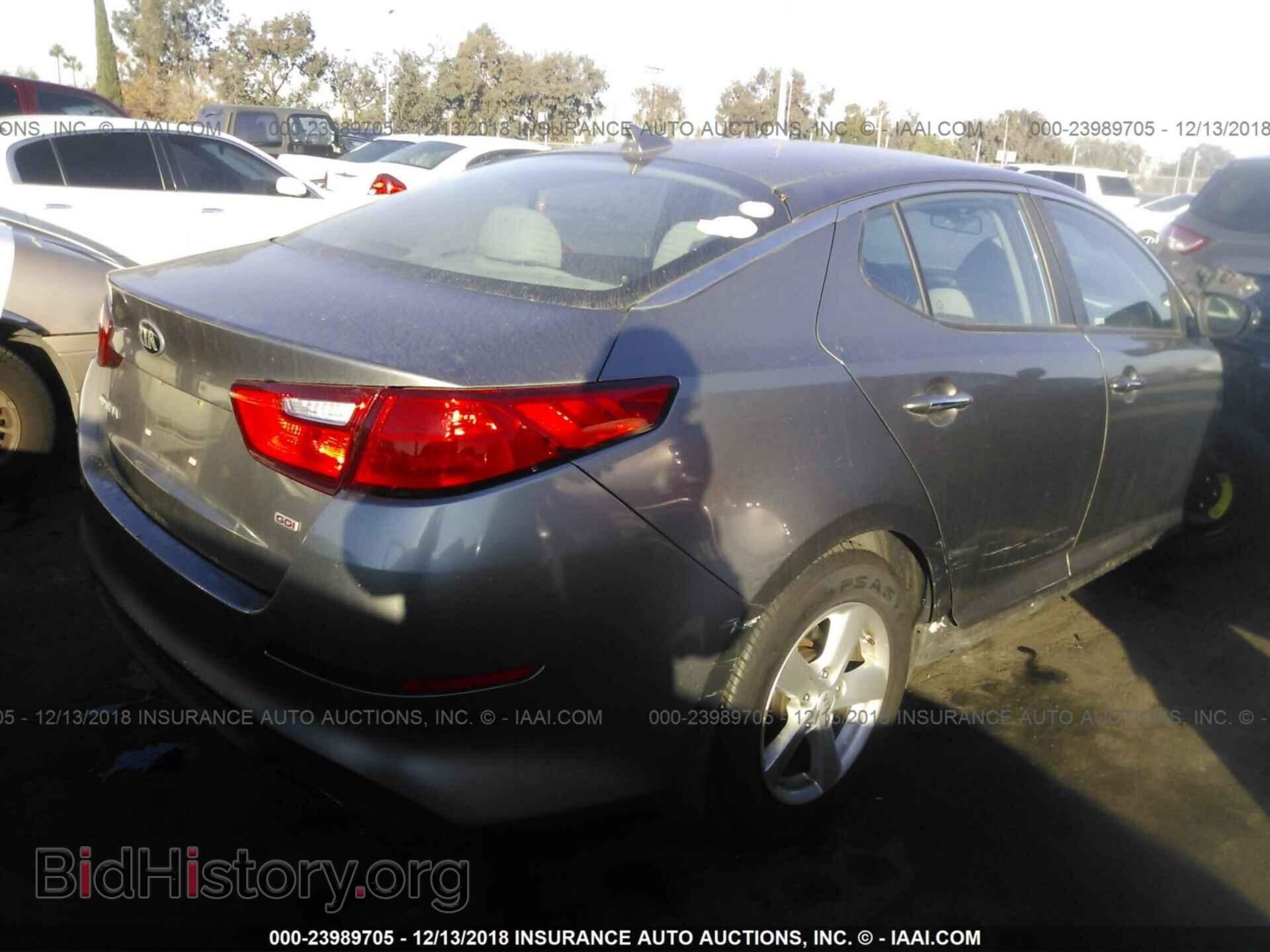 2014 KIA OPTIMA - VIN: 5XXGM4A74EG281912 - Фото 4