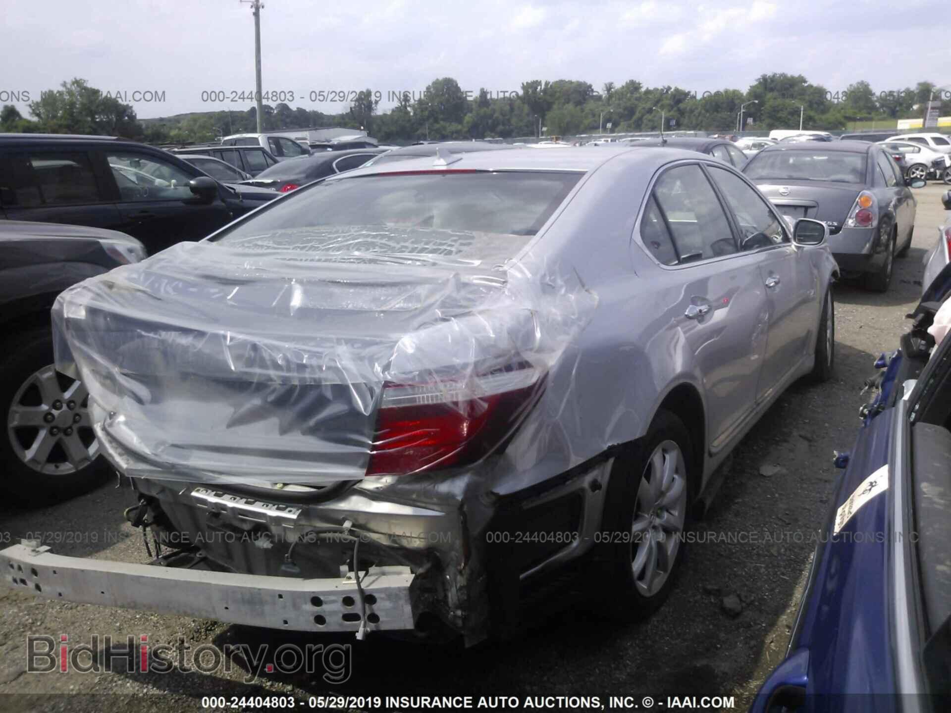 2007 LEXUS LS - VIN: JTHBL46F575034126 - Фото 4