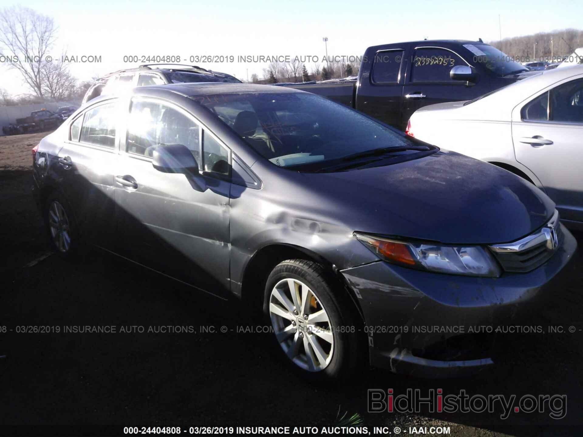 Photo 19XFB2F85CE031141 - HONDA CIVIC 2012