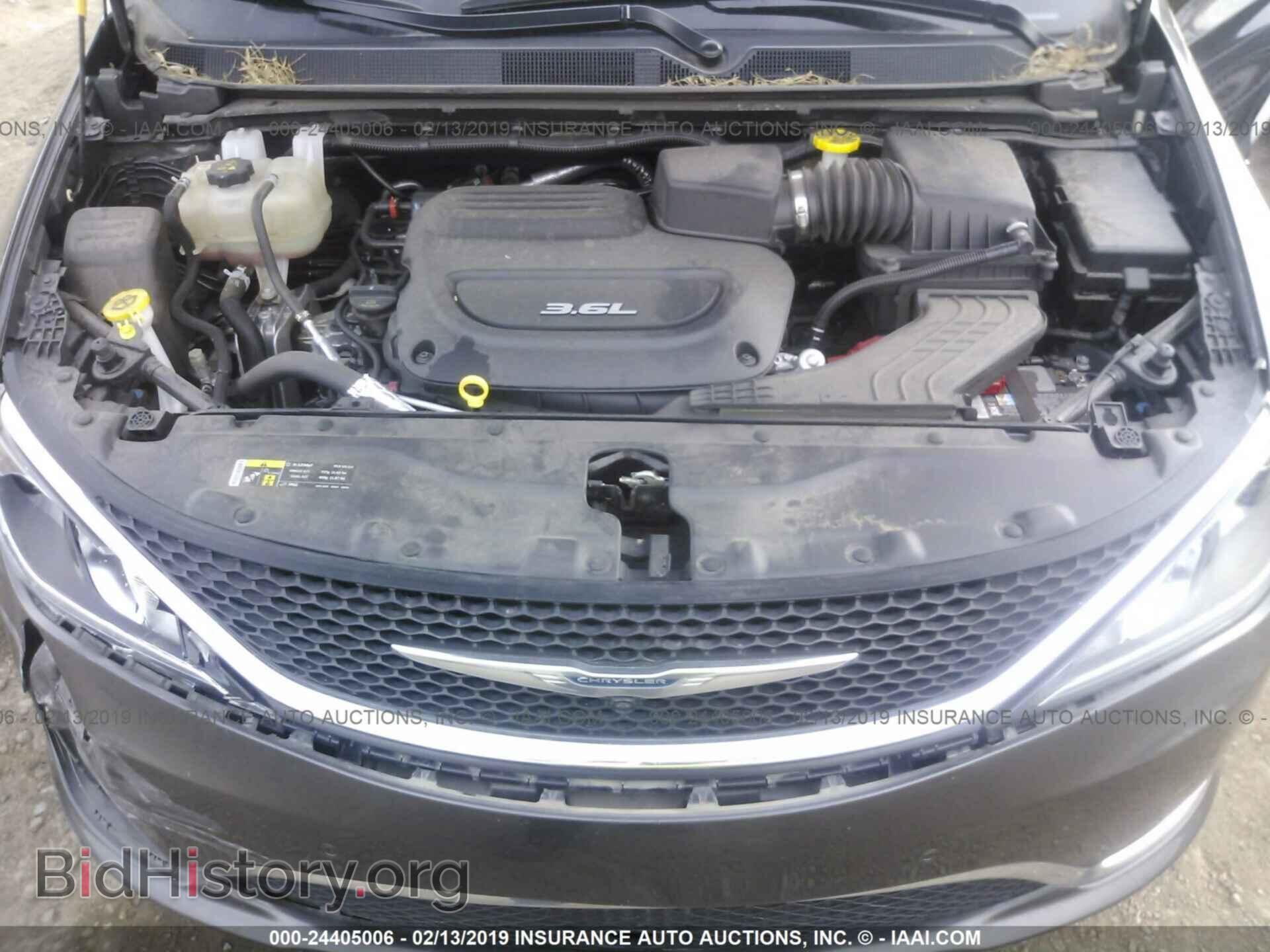 2017 CHRYSLER PACIFICA - VIN: 2C4RC1EG0HR669462 - Фото 10