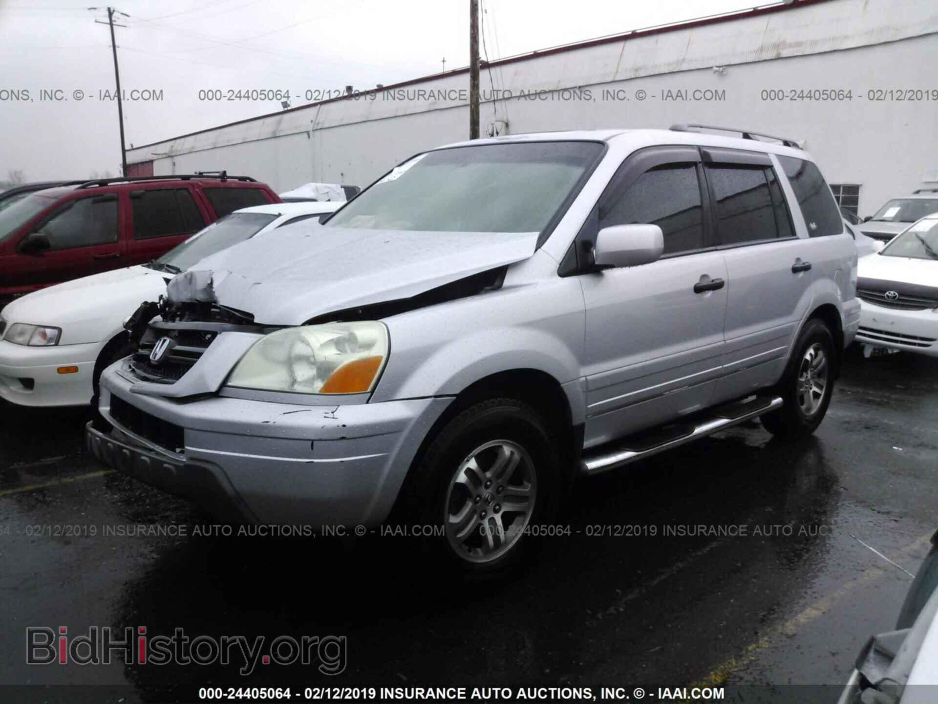 2005 HONDA PILOT - VIN: 2HKYF18695H506033 - Фото 2