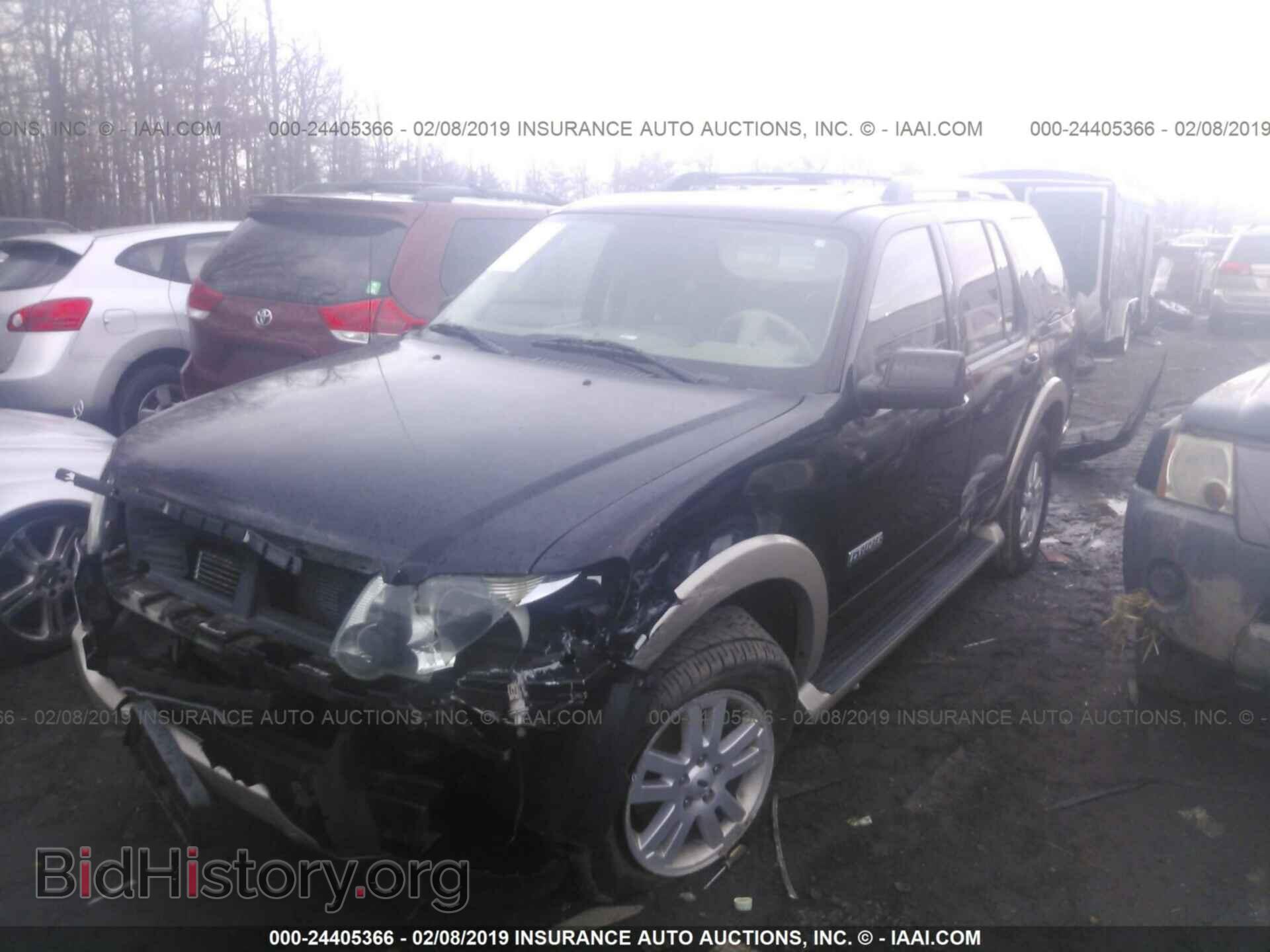 2007 FORD EXPLORER - VIN: 1FMEU74E17UA34505 - Фото 2