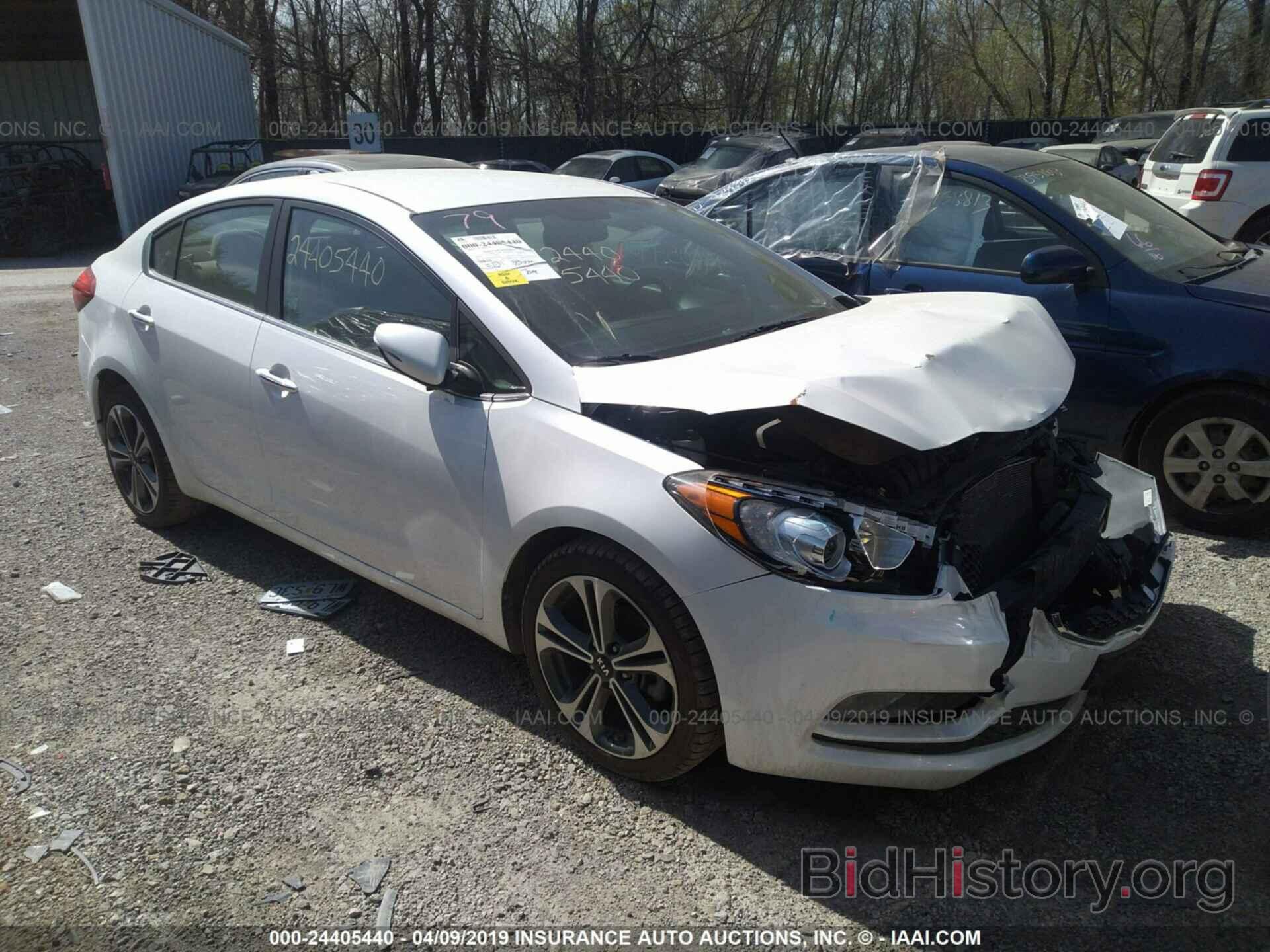 Photo KNAFX4A8XE5176790 - KIA FORTE 2014