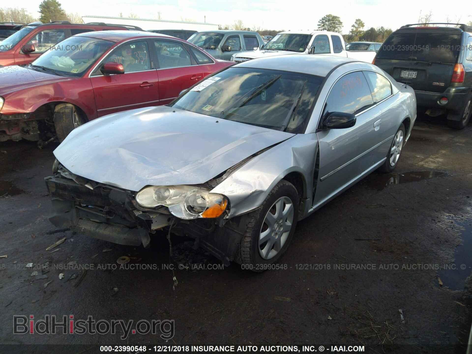 2004 CHRYSLER SEBRING - VIN: 4C3AG42G44E122969 - Photo 2